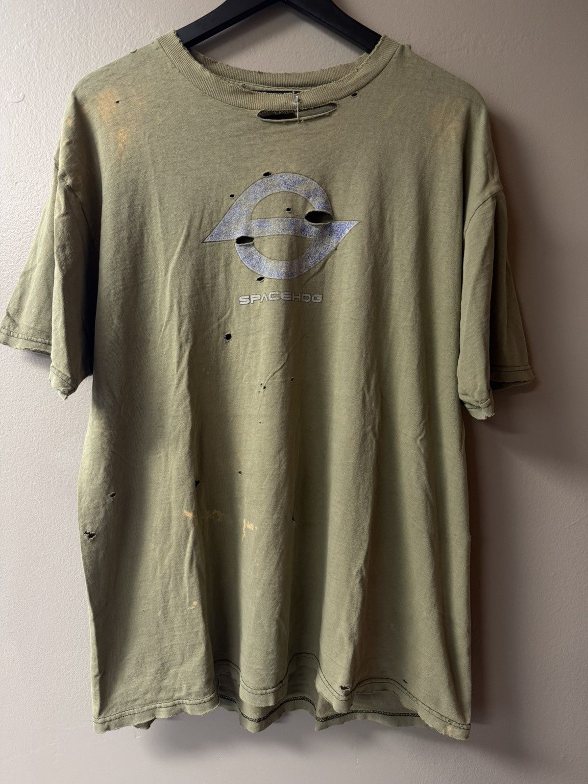 Other Vintage 90s Faded & Thrashed Space Hog Skate Tee Sz XL Size US XL / EU 56 / 4 - 1 Thumbnail