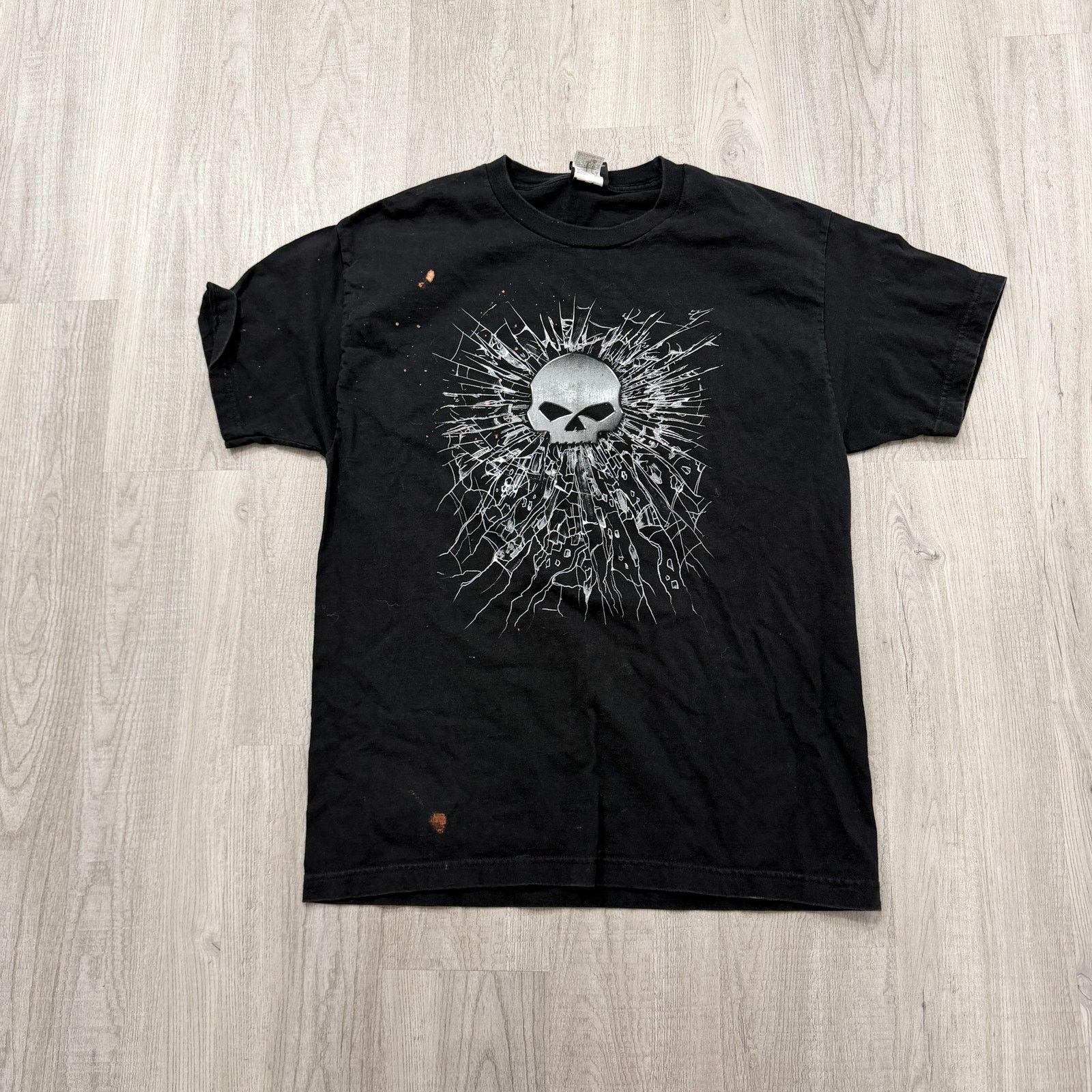 Harley Davidson Harley Davidson Skull Shirt Men's Large Black Pin Up Girl Size US L / EU 52-54 / 3 - 1 Thumbnail