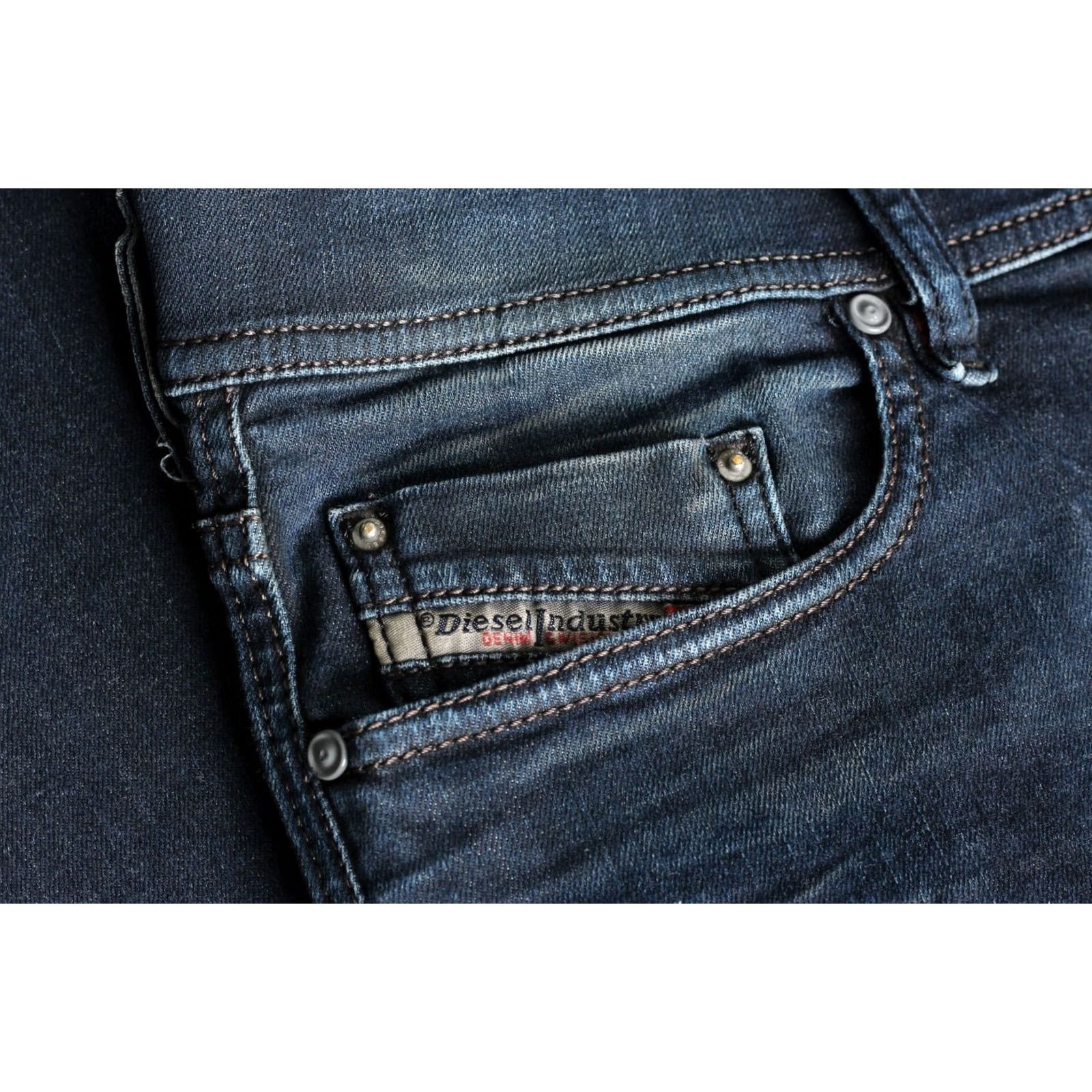 Diesel DIESEL TEPPHAR Jeans Men Blue Slim Carrot W29 L32 DZ7694 0806Q Size US 29 - 4 Thumbnail