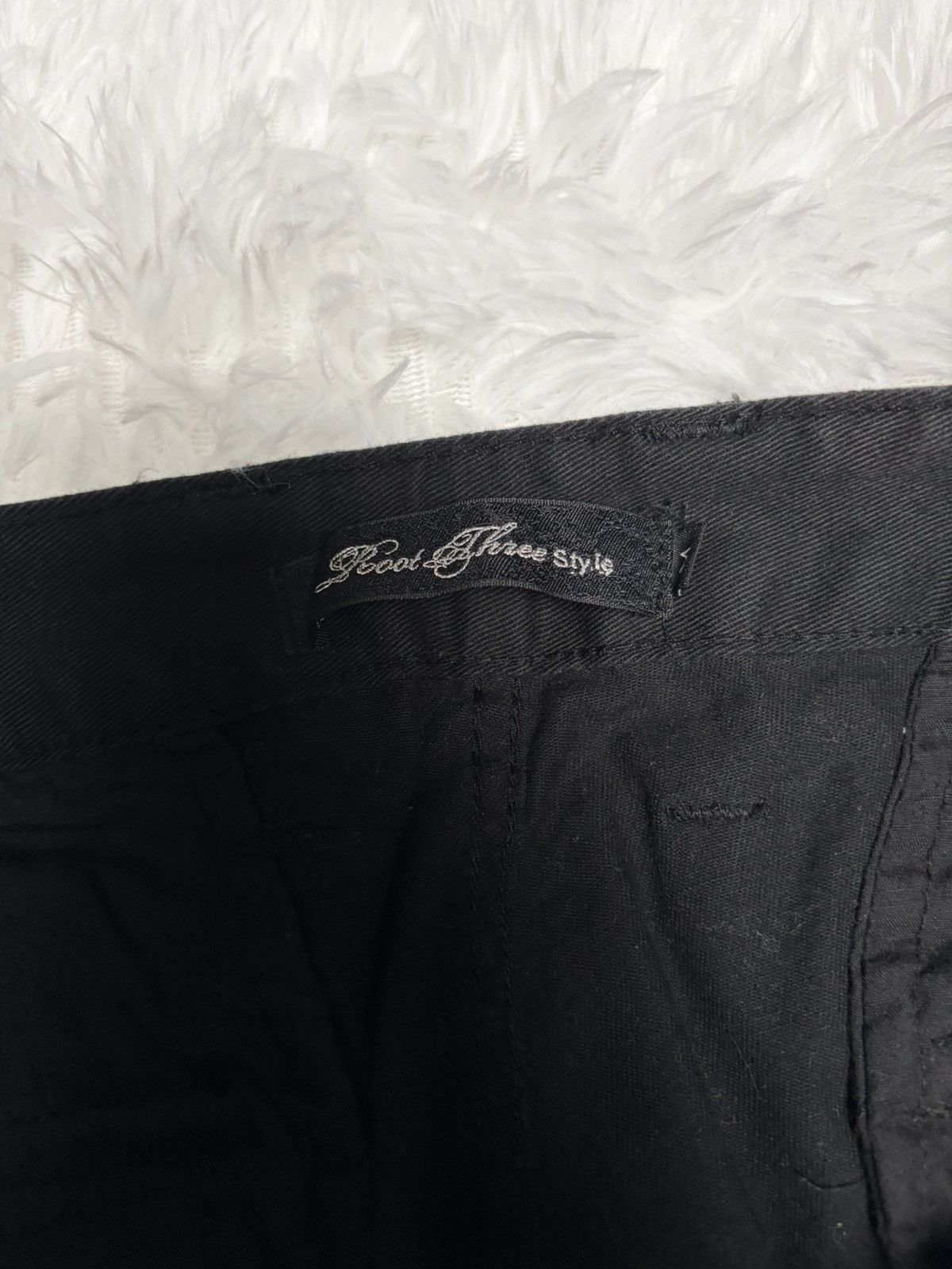 Tornado Mart Rare Root Three crocodile flared cargo pants Size US 33 - 3 Thumbnail