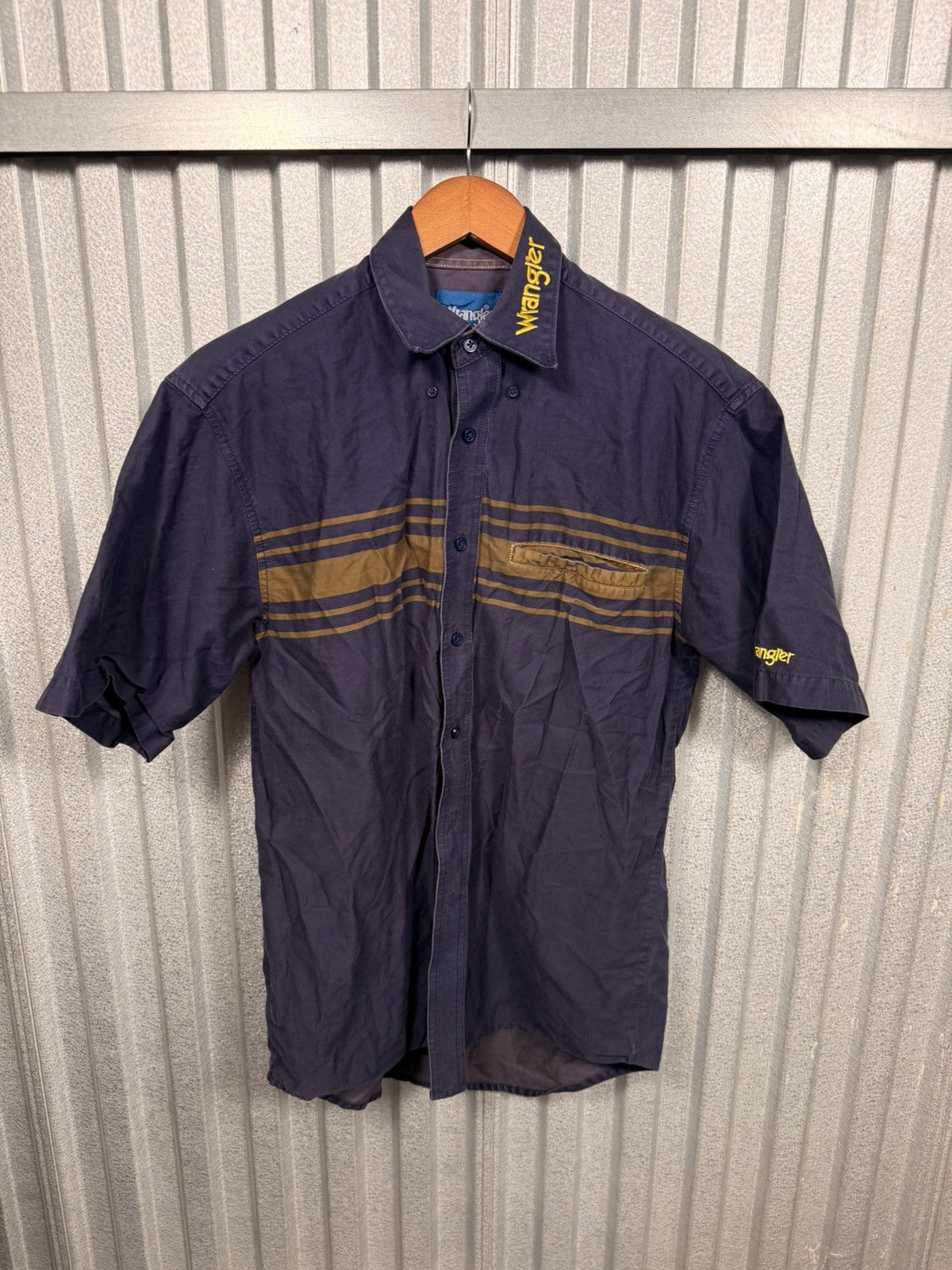 Wrangler Vintage Wrangler Western Branded Cowboy Button Up Longsleeve Size US M / EU 48-50 / 2 - 6 Thumbnail