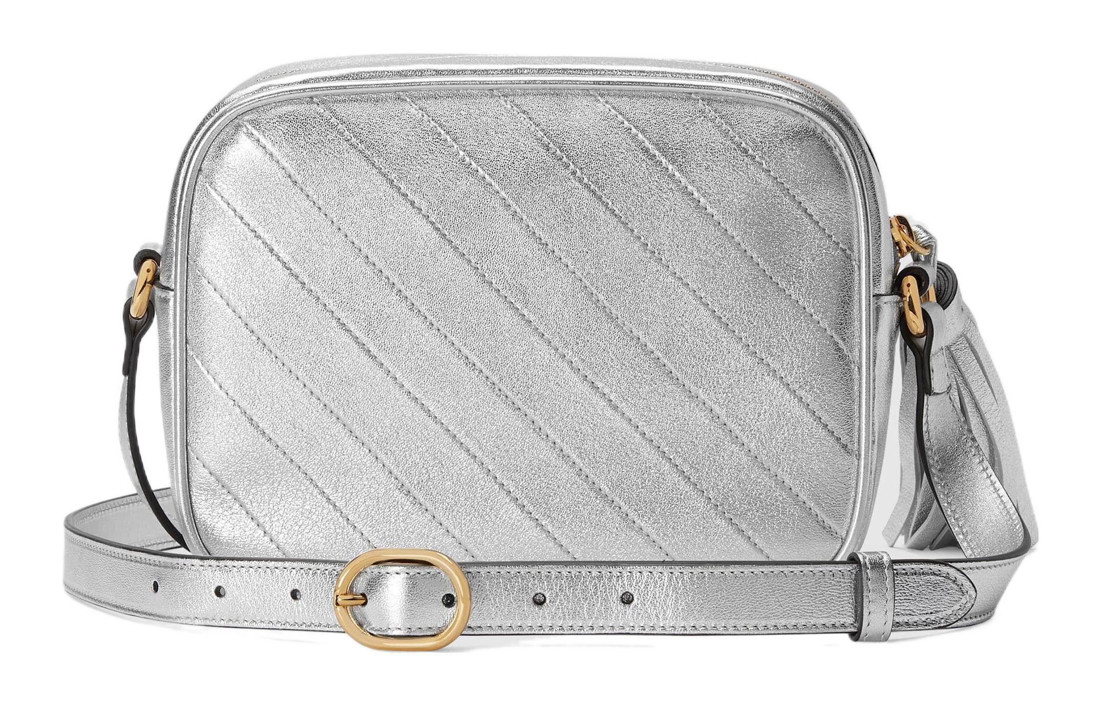 Gucci oc11z0226 Size: OS / Gucci Blondie Small Shoulder Bag Silver Size ONE SIZE - 3 Thumbnail