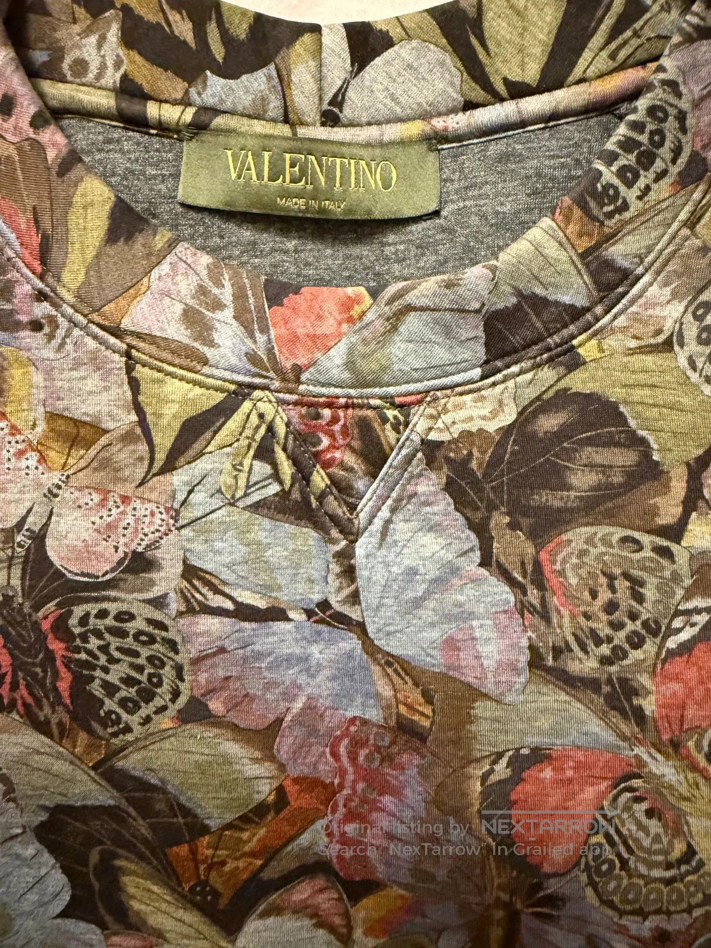 Valentino Valentino Butterfly Print Sweatshirt. Size US XS / EU 42 / 0 - 3 Thumbnail