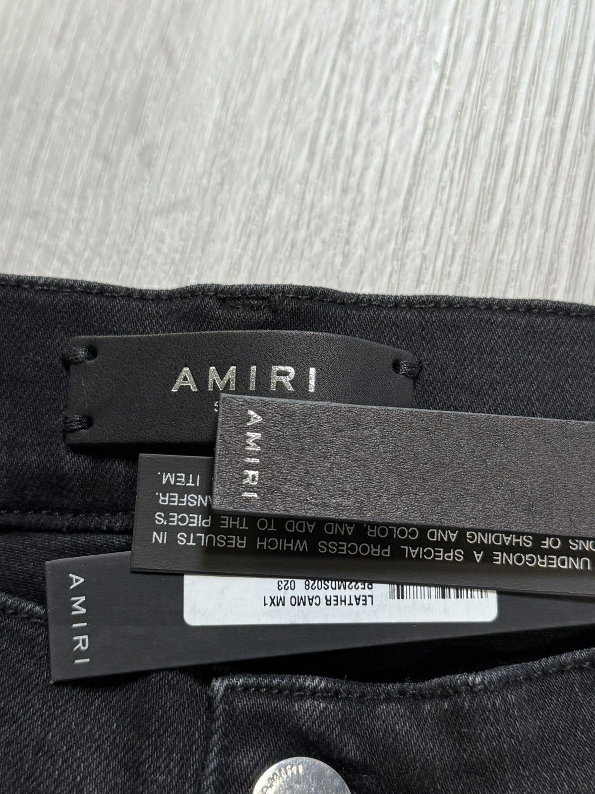 Amiri AMIRI CAMO MX1 (RETAIL 1090$) Size US 31 - 3 Thumbnail