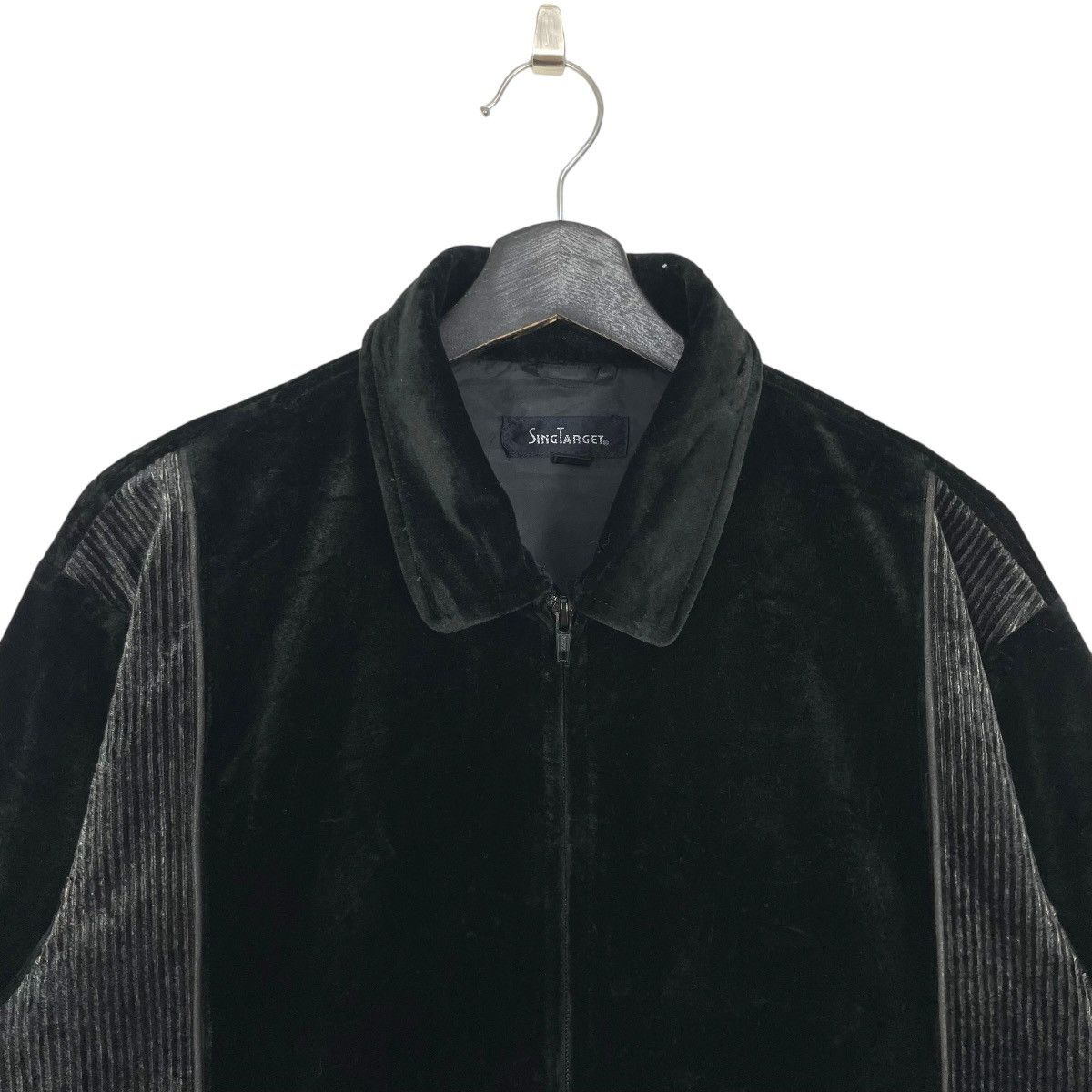 Japanese Brand Vintage Sing Target Japanese Brand Suede Black Jacket Size US M / EU 48-50 / 2 - 7 Thumbnail