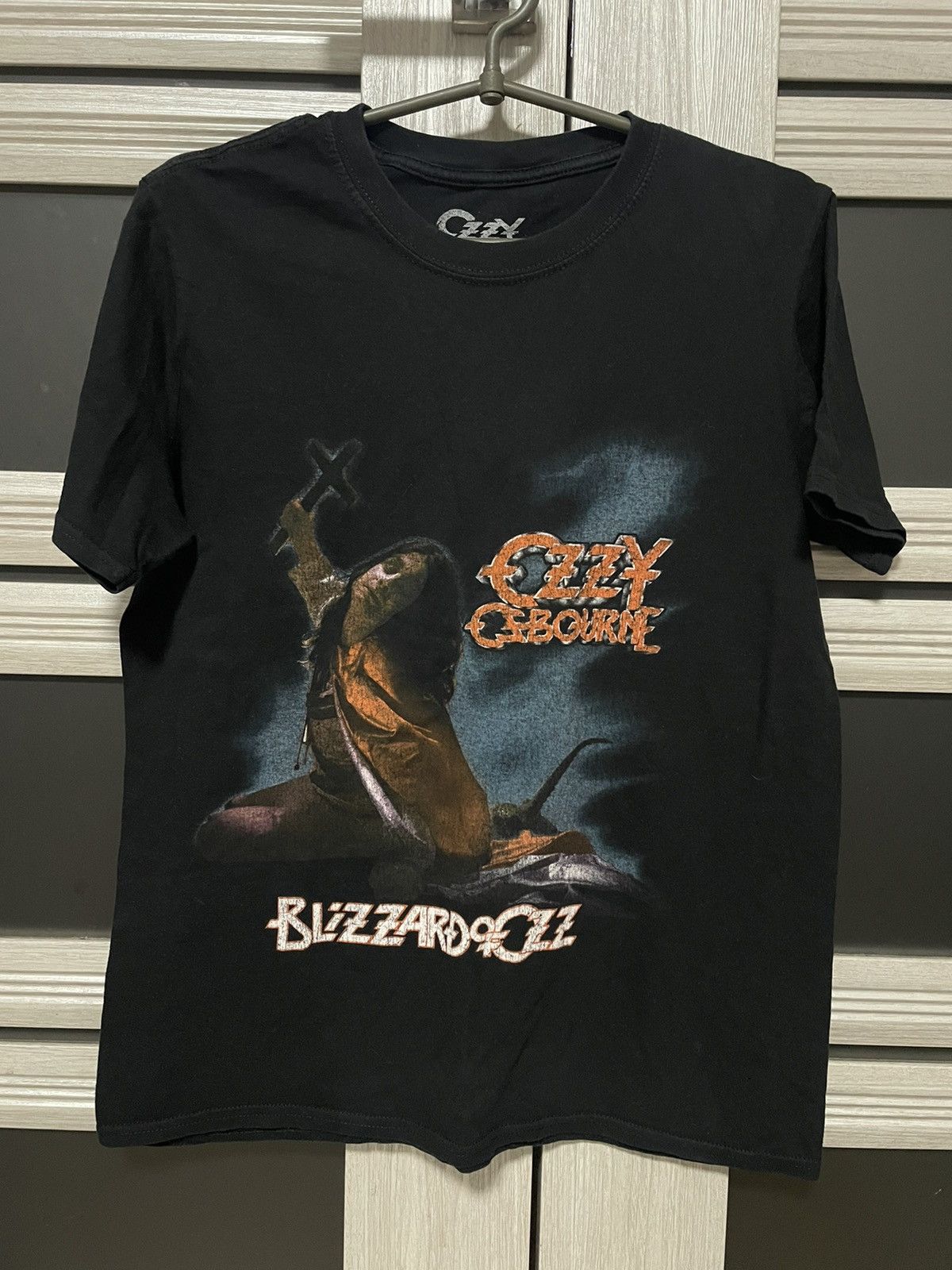 Band Tees Ozzy Osbourne Blizzard Of Ozz T-shirt Punk Rock Tee Size US M / EU 48-50 / 2 - 1 Thumbnail