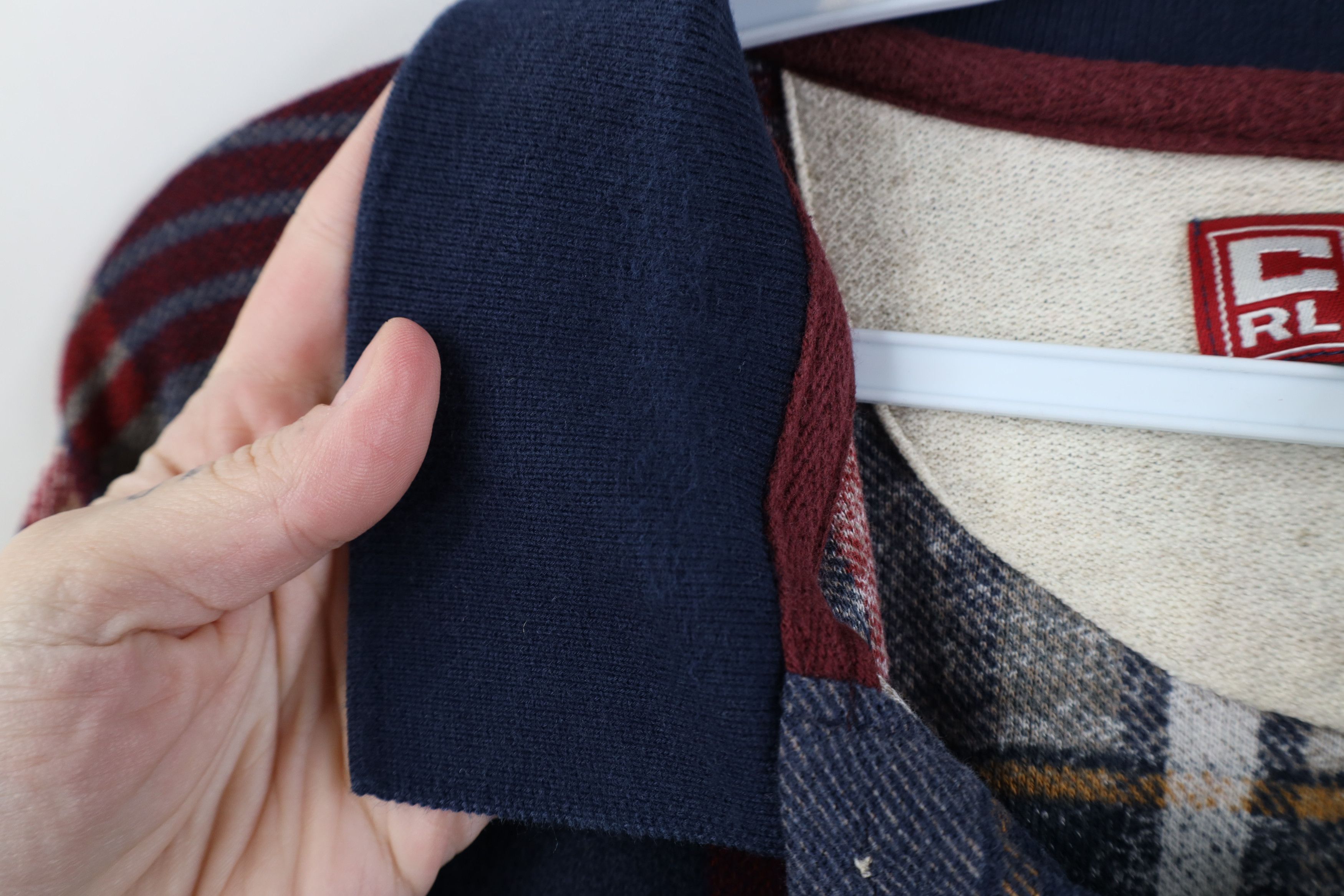 Polo Ralph Lauren Vintage 90s Chaps Ralph Lauren long Sleeve Rugby Polo Plaid Size US L / EU 52-54 / 3 - 6 Thumbnail