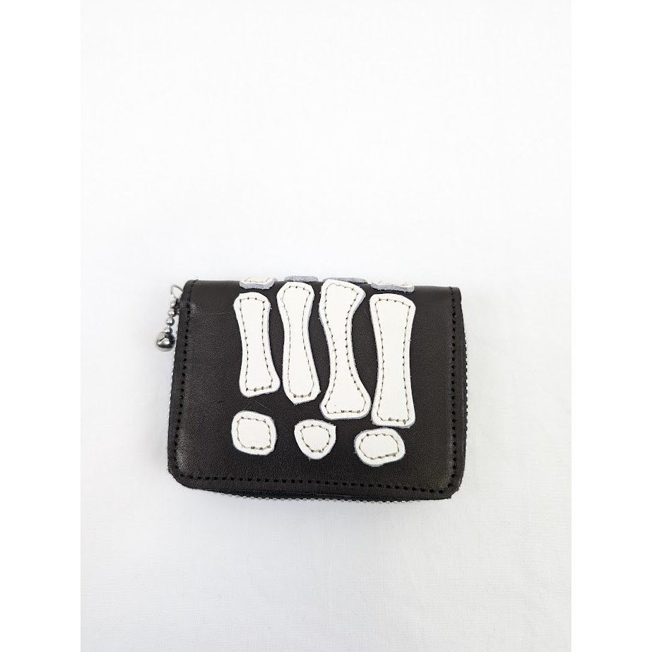 Kapital Kapital Zip Wallet Black/White Size ONE SIZE - 1 Thumbnail