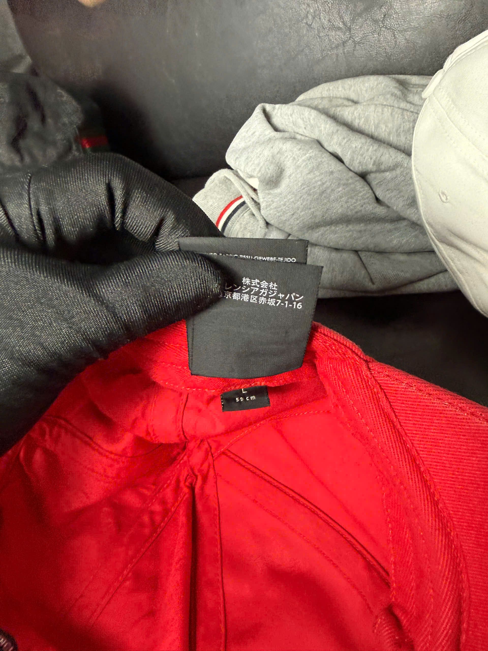 Balenciaga BALEN RED CAP Size ONE SIZE - 3 Thumbnail