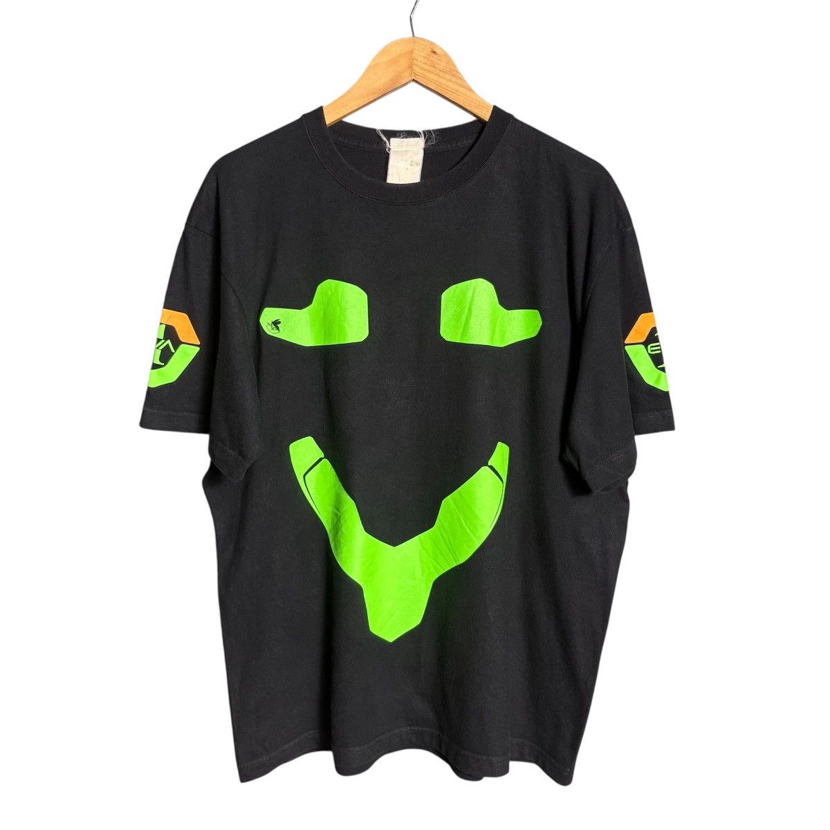 Anime Vintage 00s Evangelion Neon Genesis Nerv Anime T-Shirt Size US XL / EU 56 / 4 - 1 Thumbnail