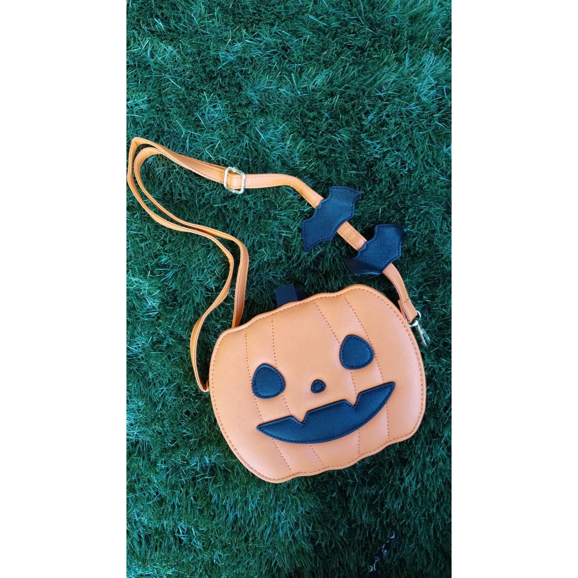 Other Halloween Orange Pumpkin Fall Crossbody Purse Shoulder Bag Size ONE SIZE - 9 Thumbnail