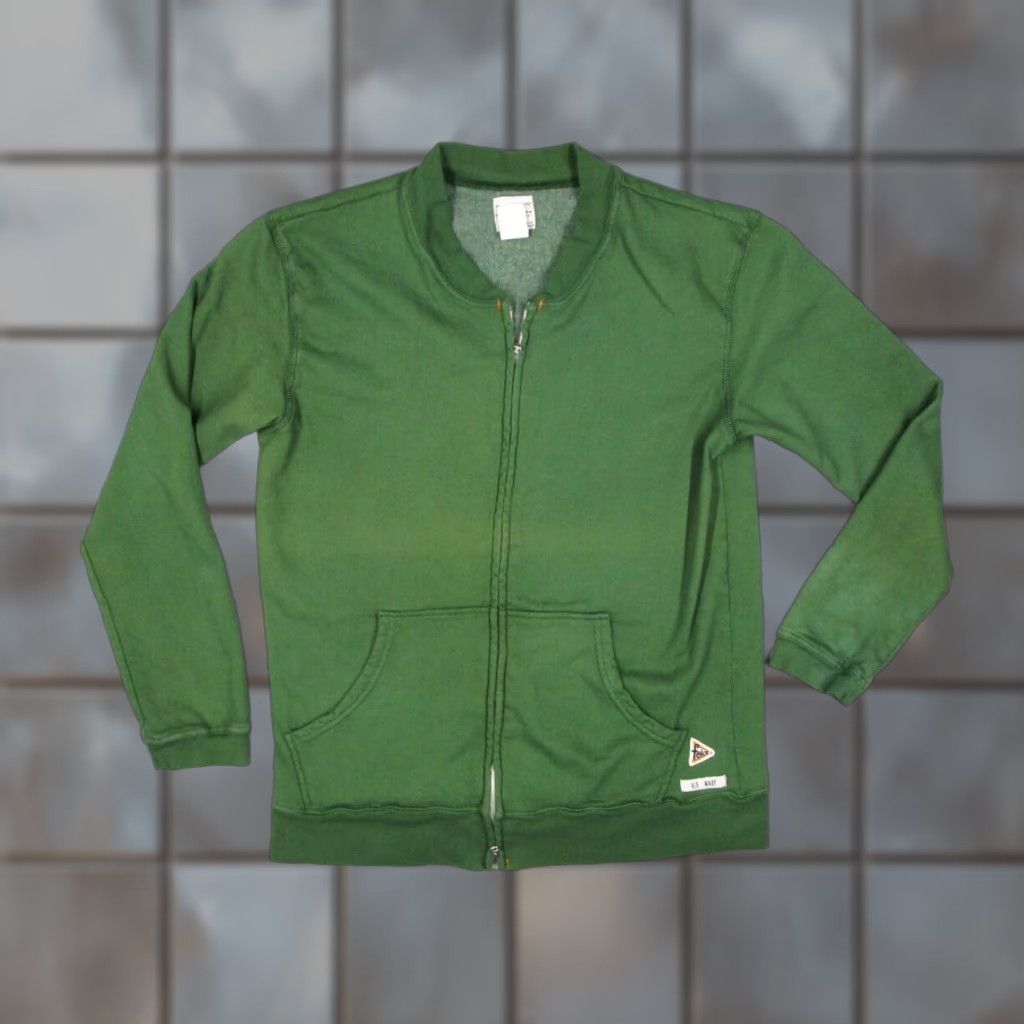Vintage VINTAGE Felco Jacket Mens Small Green Full Zip Fleece Bomber Made in USA Size US S / EU 44-46 / 1 - 1 Thumbnail