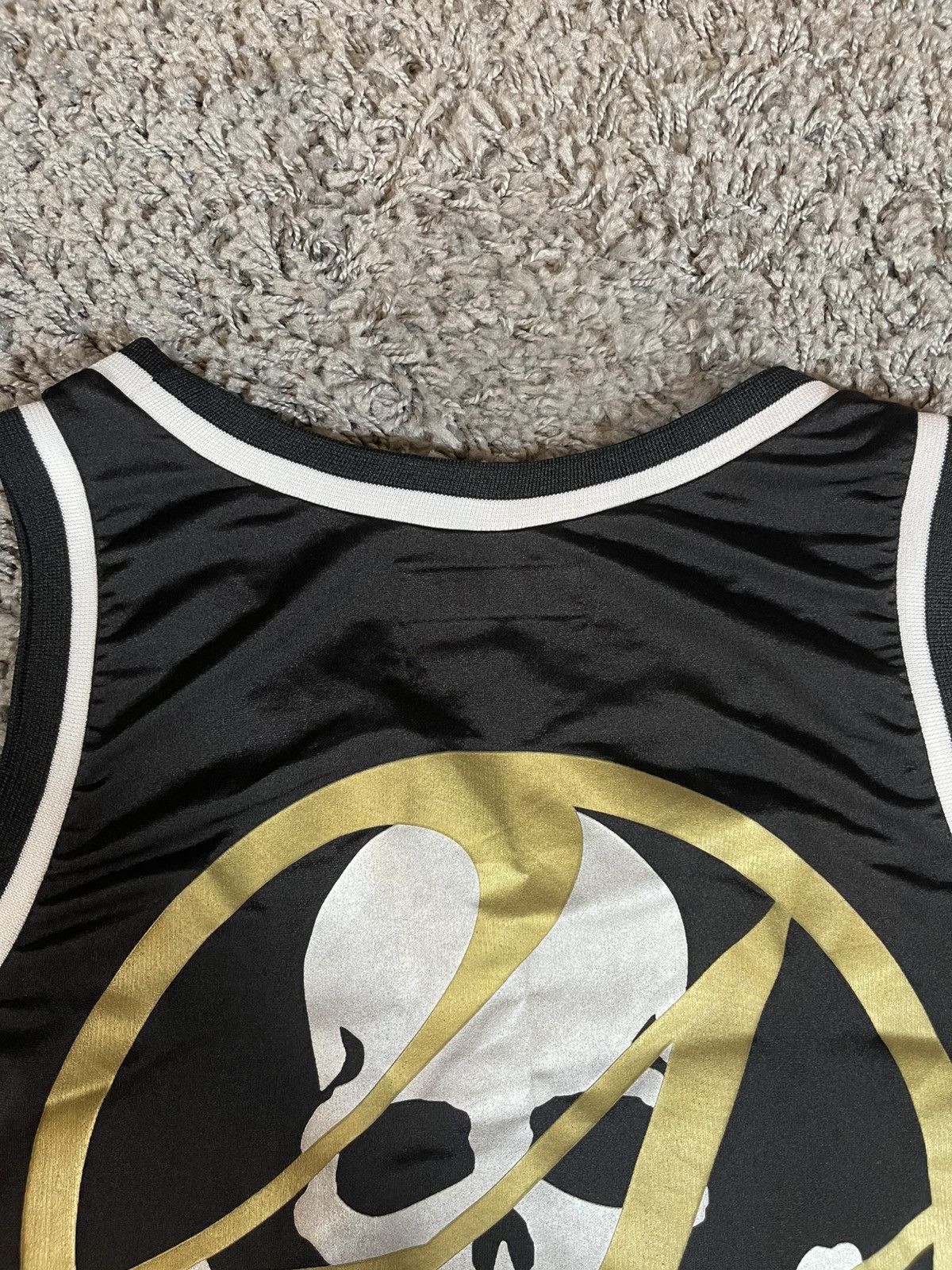 Mastermind Japan Mastermind Japan x 24 Karats Basketball Jersey Black Gold Size US M / EU 48-50 / 2 - 4 Thumbnail