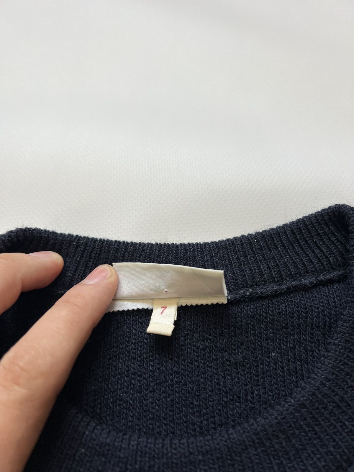 Lacoste 90’s Lacoste Cable Knitted Sweater Wool Crew Neck Size US XXL / EU 58 / 5 - 5 Thumbnail