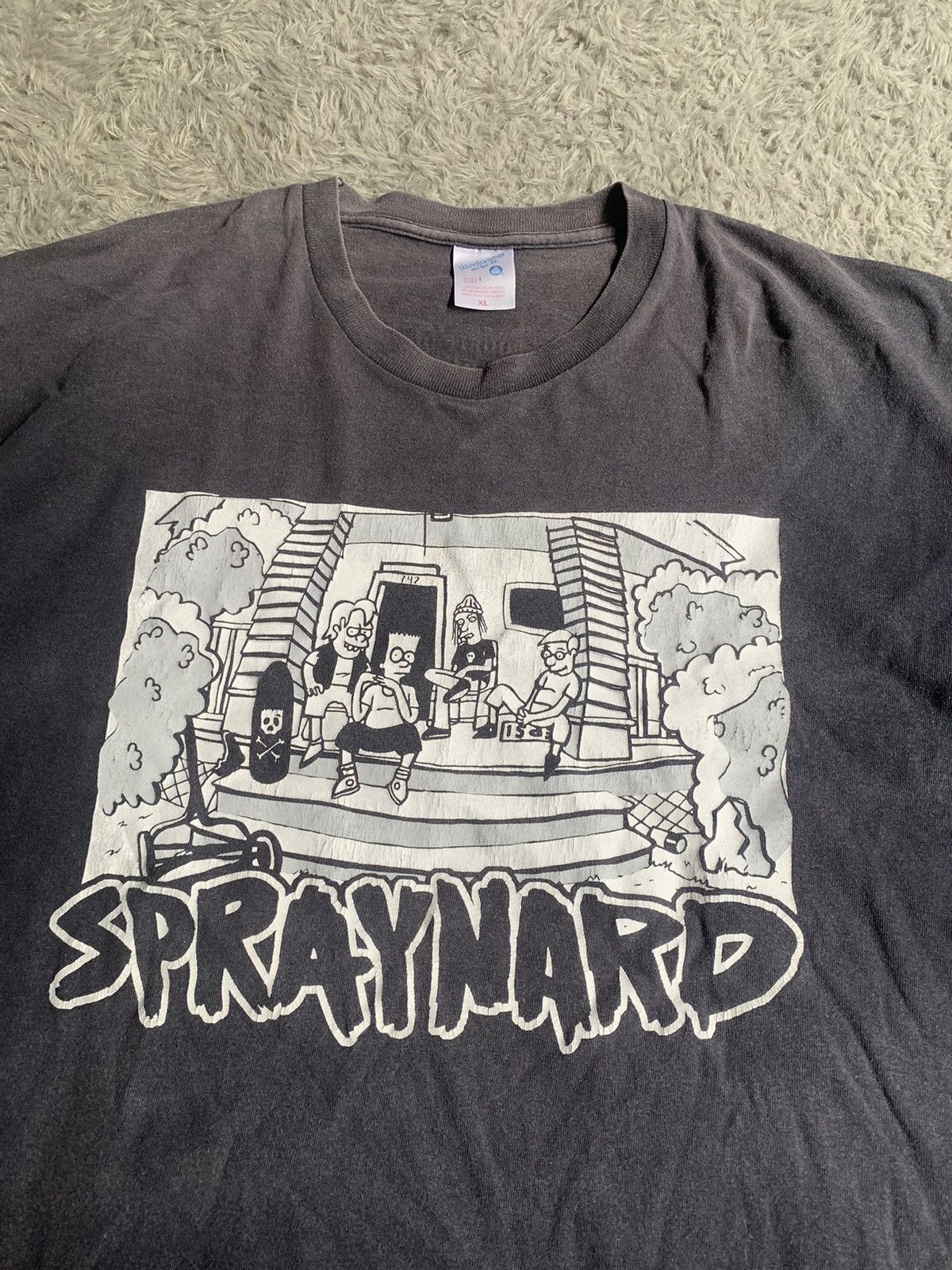 Band Tees Vintage 00s Spraynard Tee pop punk Size US XL / EU 56 / 4 - 2 Thumbnail