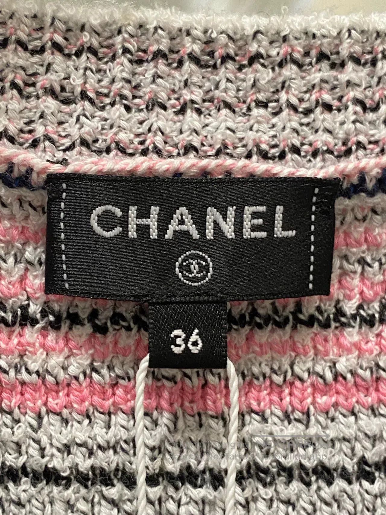 Chanel Chanel 2024 Striped Knit Vest FR36. Size US S / EU 44-46 / 1 - 2 Thumbnail
