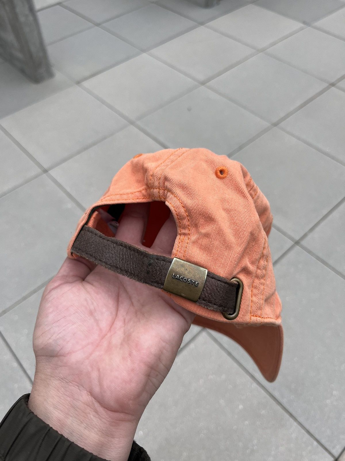 Lacoste × Vintage Vintage Lacoste Cap Hat Y2K Size ONE SIZE - 5 Thumbnail