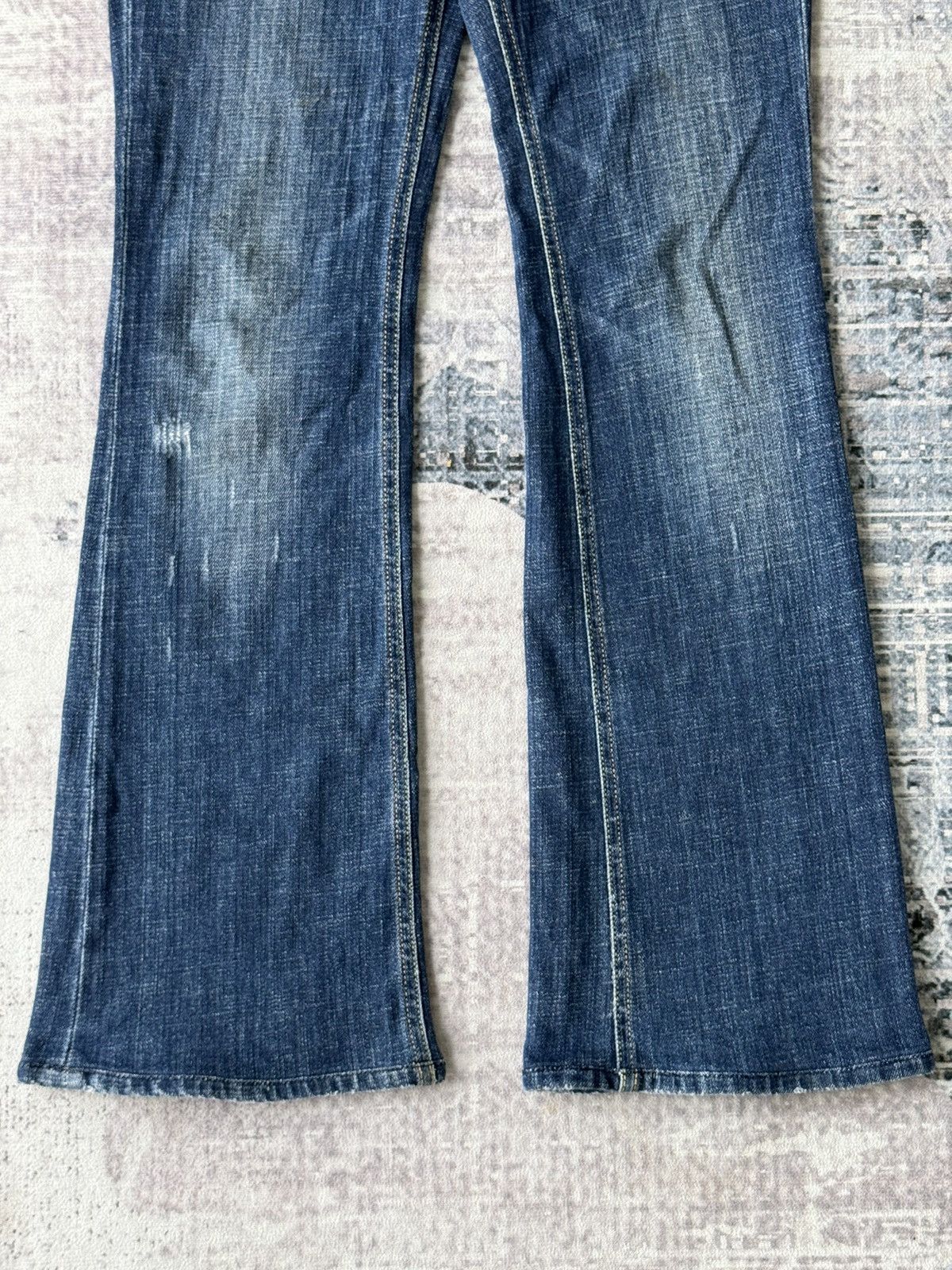 Diesel Vintage Diesel Super Flared Denim / Tornado Goa Mart Size US 31 - 4 Thumbnail