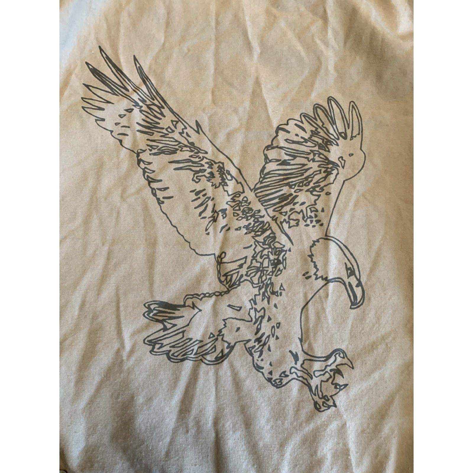 Bugle Boy VINTAGE Bugle Boy Button-Up Shirt 2XL Gray Eagle Print Short Sleeve Plaid Pocket Men 90s Preppy Mens Size US XXL / EU 58 / 5 - 3 Thumbnail