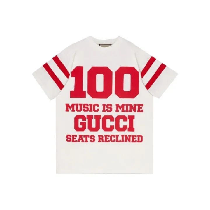 Gucci Gucci FW21 Cotton Graphic T-Shirt for Women-2507 Size S / US 4 / IT 40 - 1 Thumbnail
