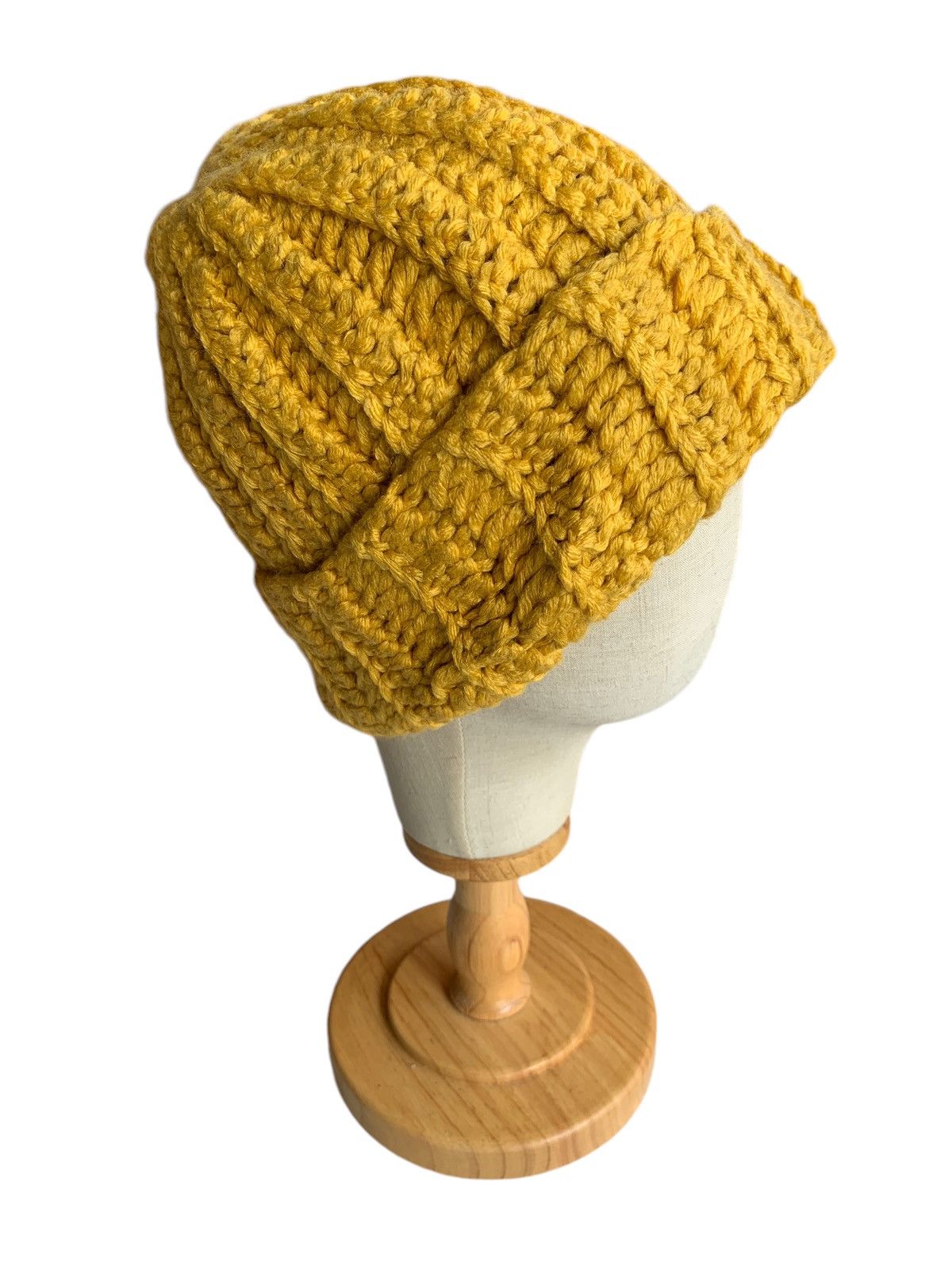 Japanese Brand × Kapital × Vintage Knitted Crochet Winter sessions Big Beanie Hats Size ONE SIZE - 1 Thumbnail