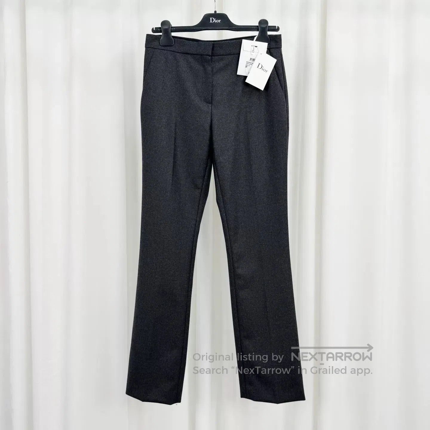 Dior Dior Gray Wool Suit Trousers for Men. Size US 34 / EU 50 - 1 Thumbnail