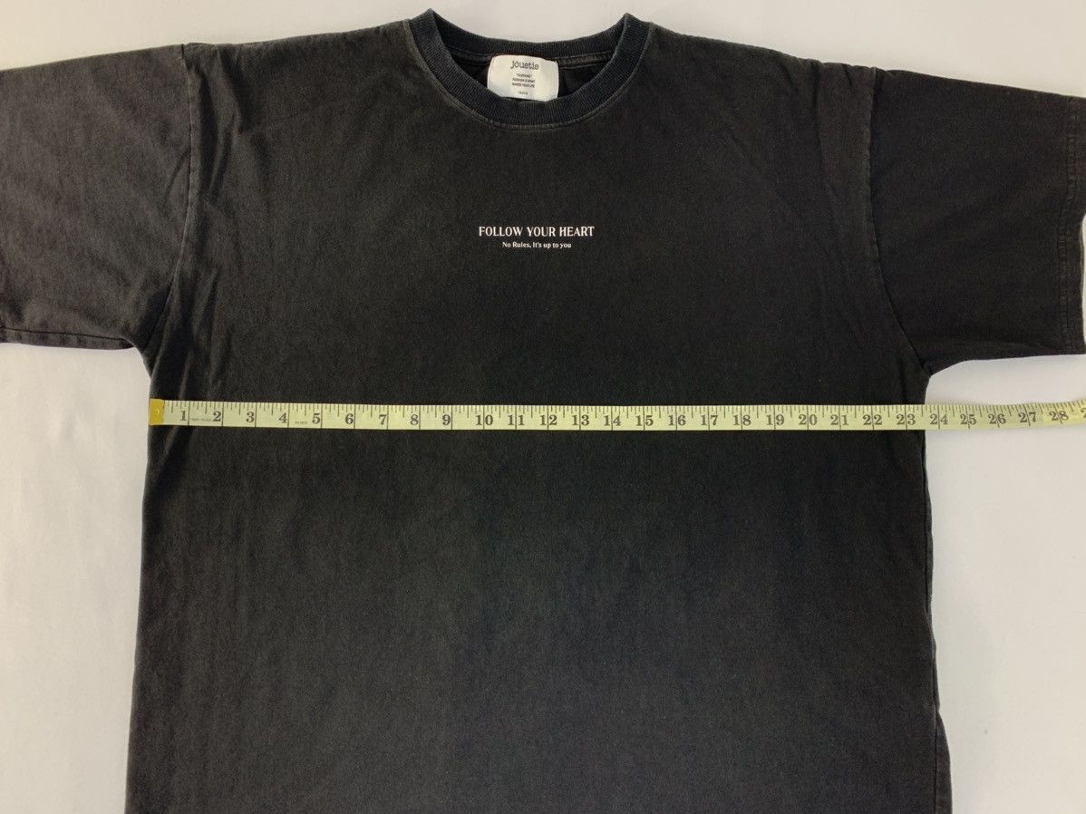 Japanese Brand Jouetie Tokyo Follow Your Heart Humors Tee Baggy Size US M / EU 48-50 / 2 - 10 Thumbnail