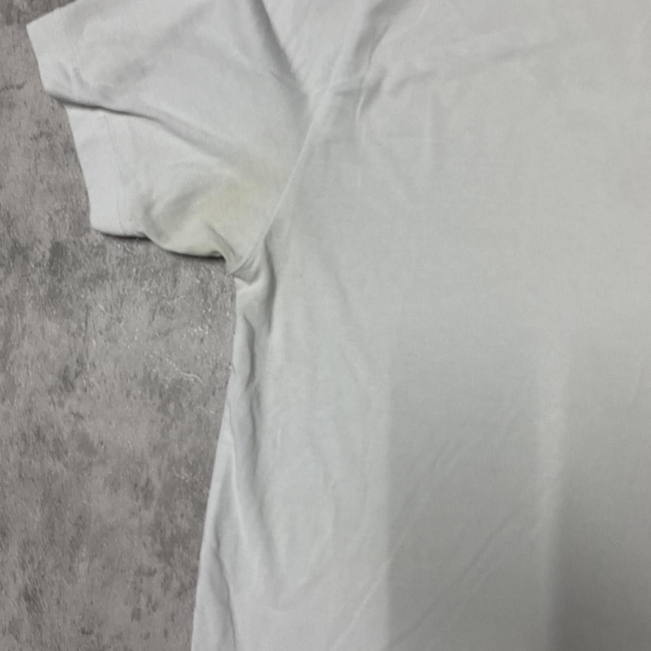 Nike White Nike Dri-Fit T-shirt with a bold design #sportswear Size US XL / EU 56 / 4 - 7 Thumbnail