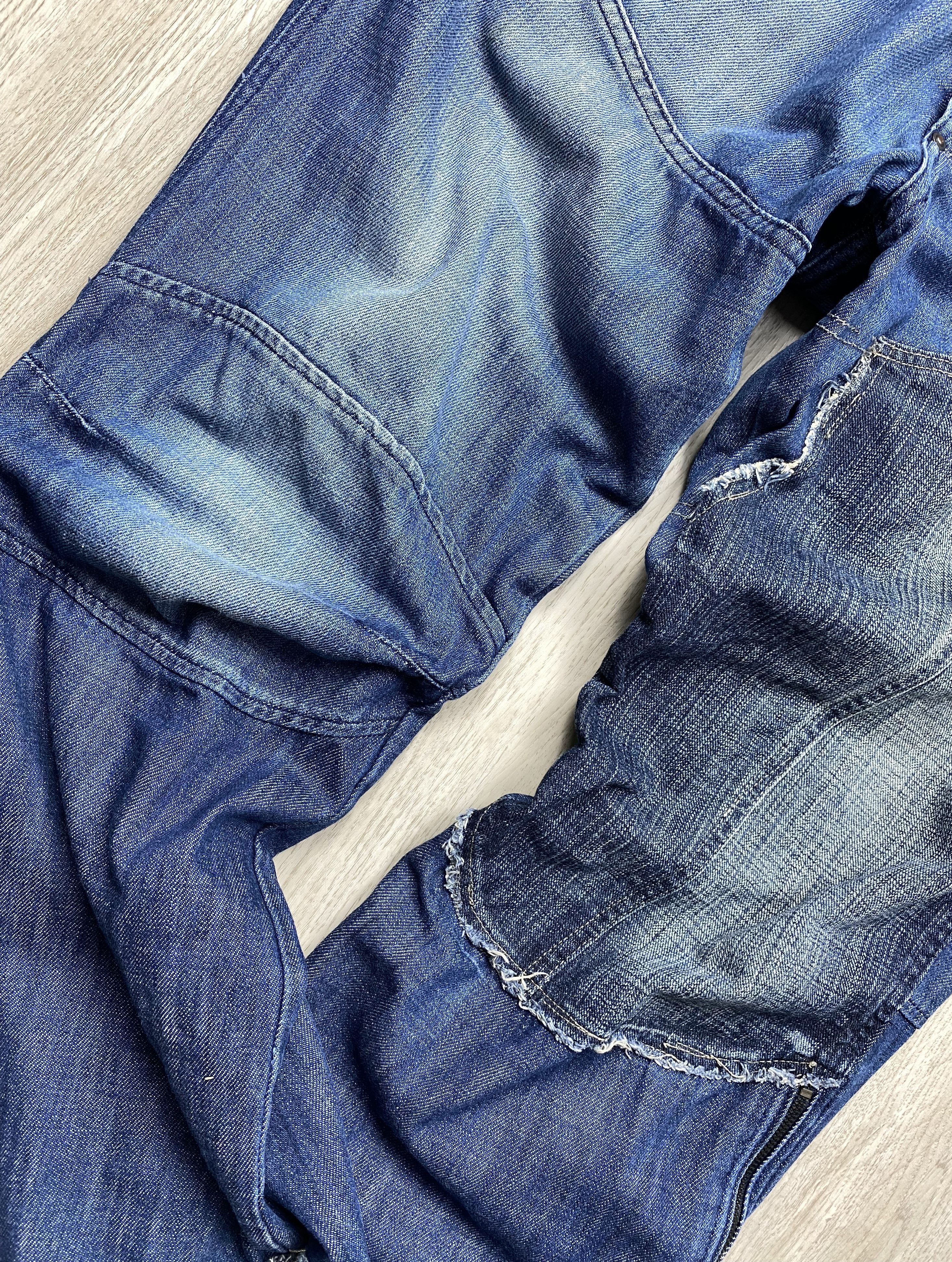 G-Star G Star Raw Mens Denim Pants Double Knee Y2K Size US 33 - 3 Thumbnail