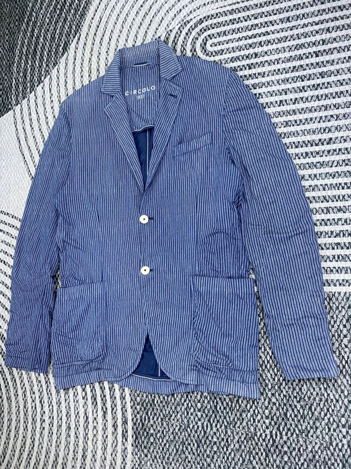 Circolo 1901 Vintage Circolo 1901 Tailored Stripes Blazer Size US M / EU 48-50 / 2 - 4 Thumbnail
