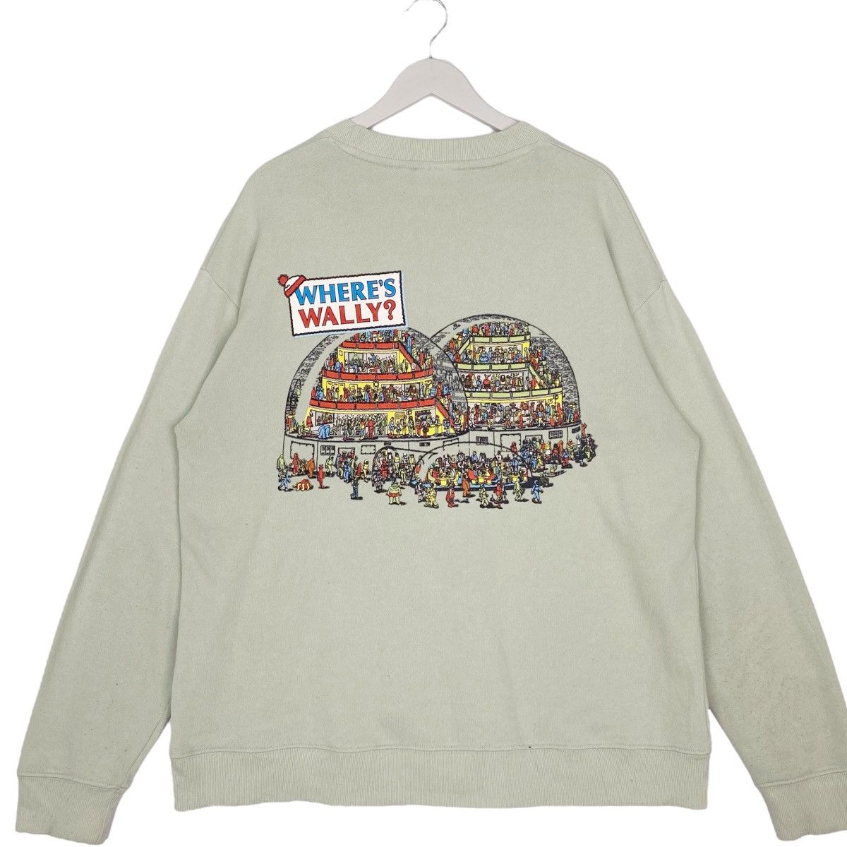 Other Vintage Where’s Wally Sweatshirt Crewneck Green Size L Size US L / EU 52-54 / 3 - 5 Thumbnail
