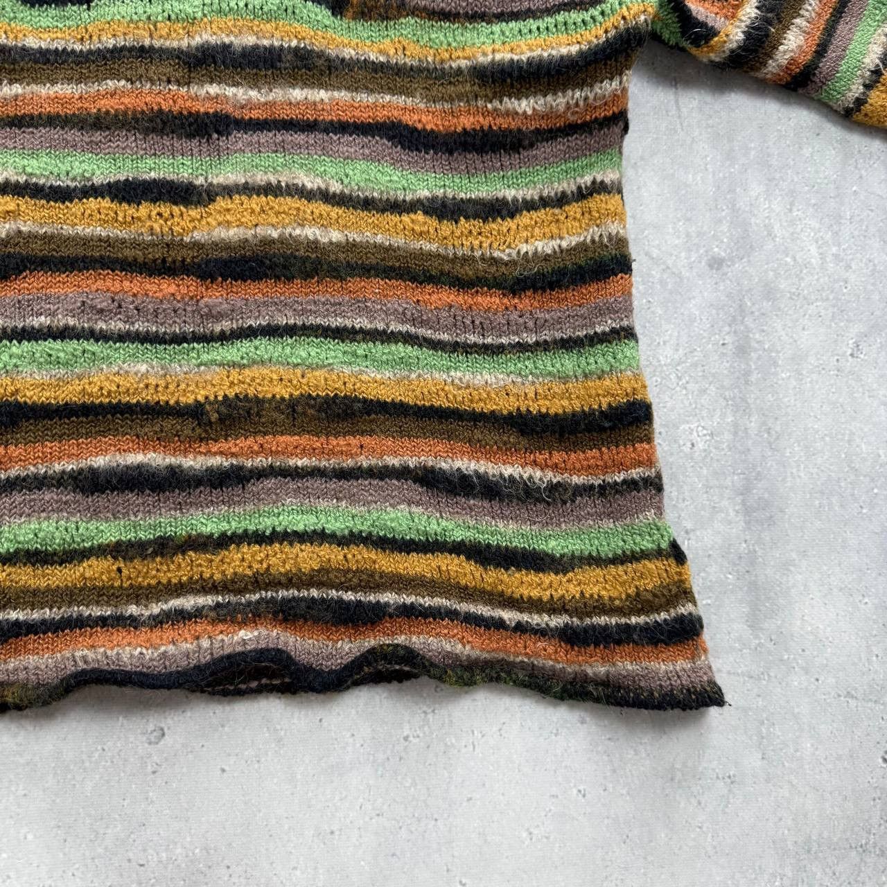 Missoni Missoni Sport Wool Blend Striped Turtleneck Knit Pullover 44 Size M / US 6-8 / IT 42-44 - 22 Thumbnail