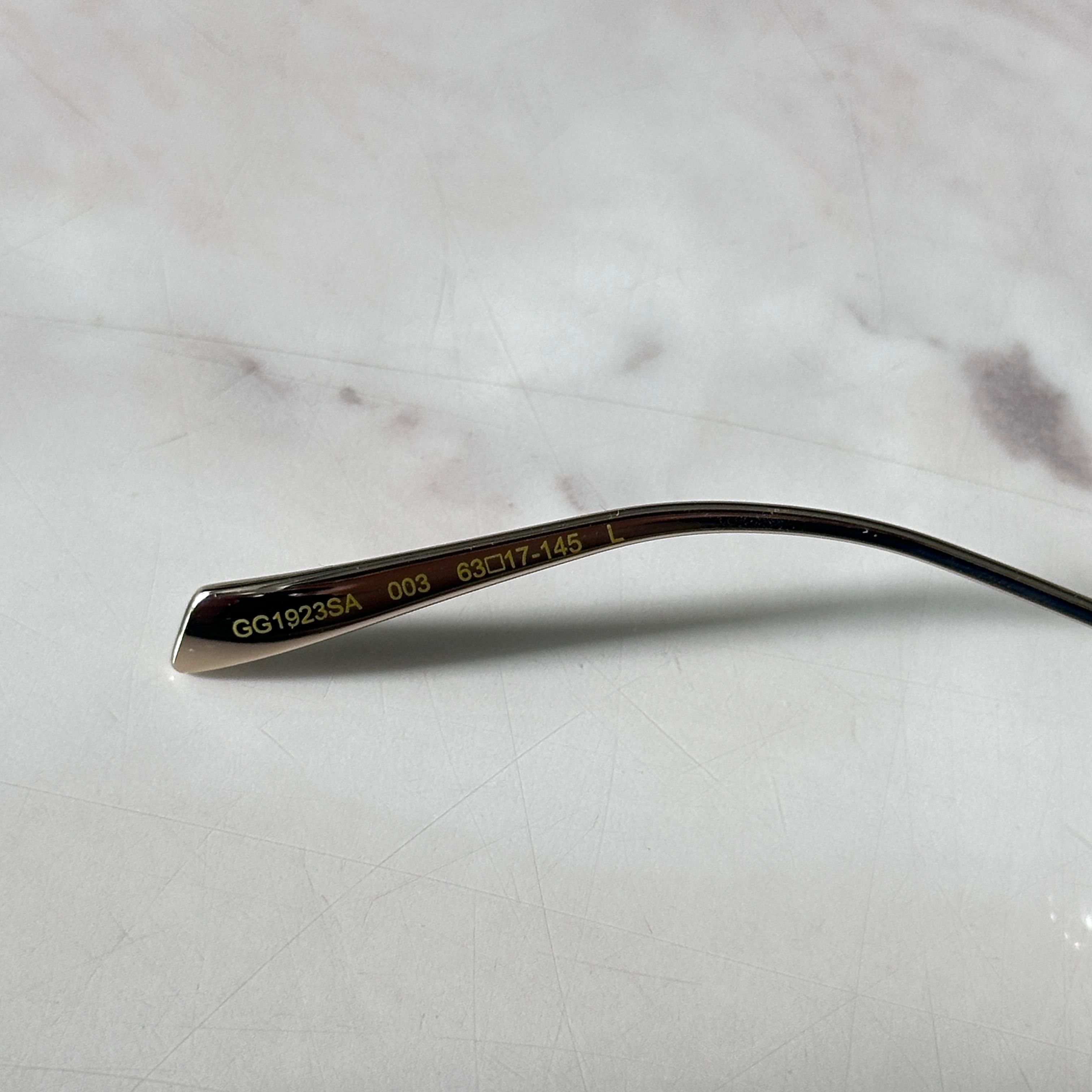 Gucci GUCCI GG1923SA 003 SUNGLASSES Size ONE SIZE - 3 Thumbnail