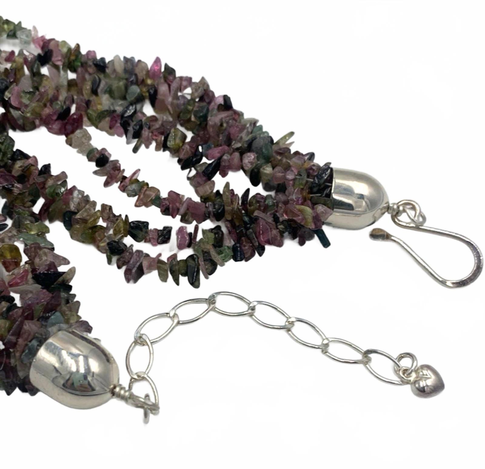 Other DTR Jay King 925 Silver Peridot Amethyst Tourmaline Necklace Size ONE SIZE - 3 Thumbnail