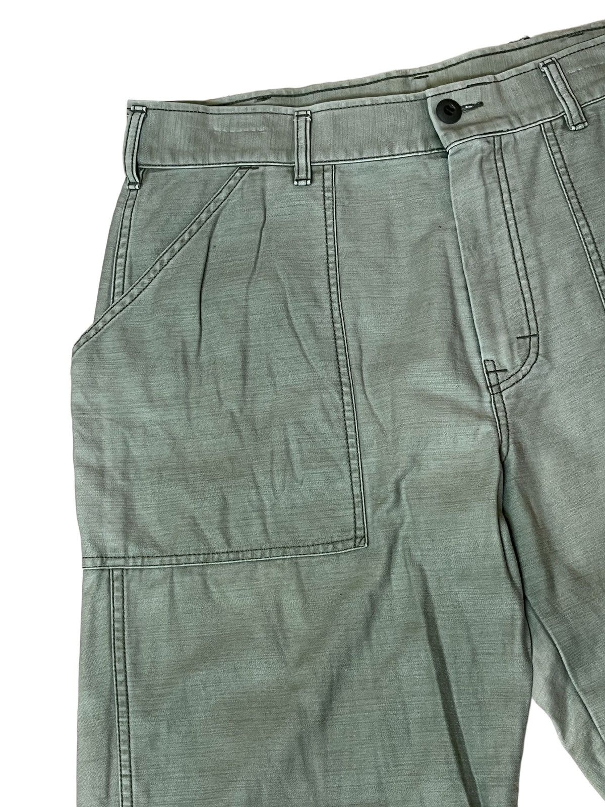 Toyo Enterprises VINTAGE GUNG HO USA MILITARY FATIGUE BAKER FADED PANTS Size US 35 - 5 Thumbnail