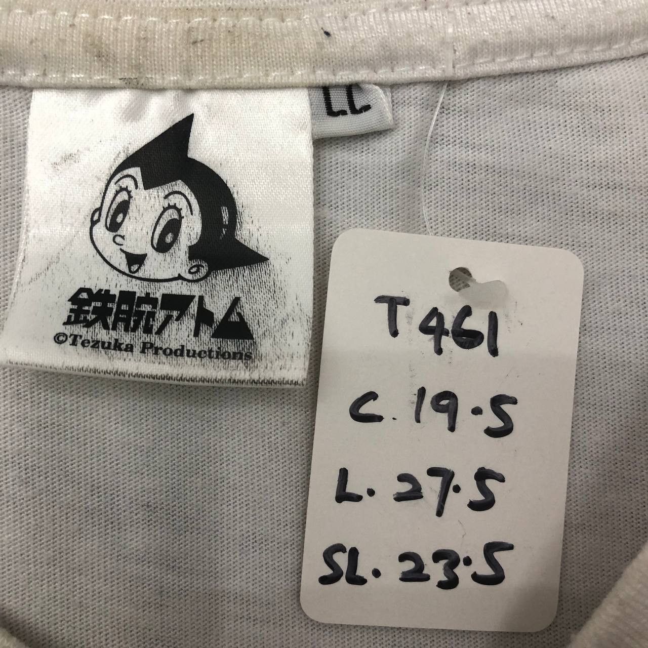 Japanese Brand T461 90s TEZUKA X MIGHT ATOM ASTRO BOY TEE Size US XL / EU 56 / 4 - 5 Thumbnail