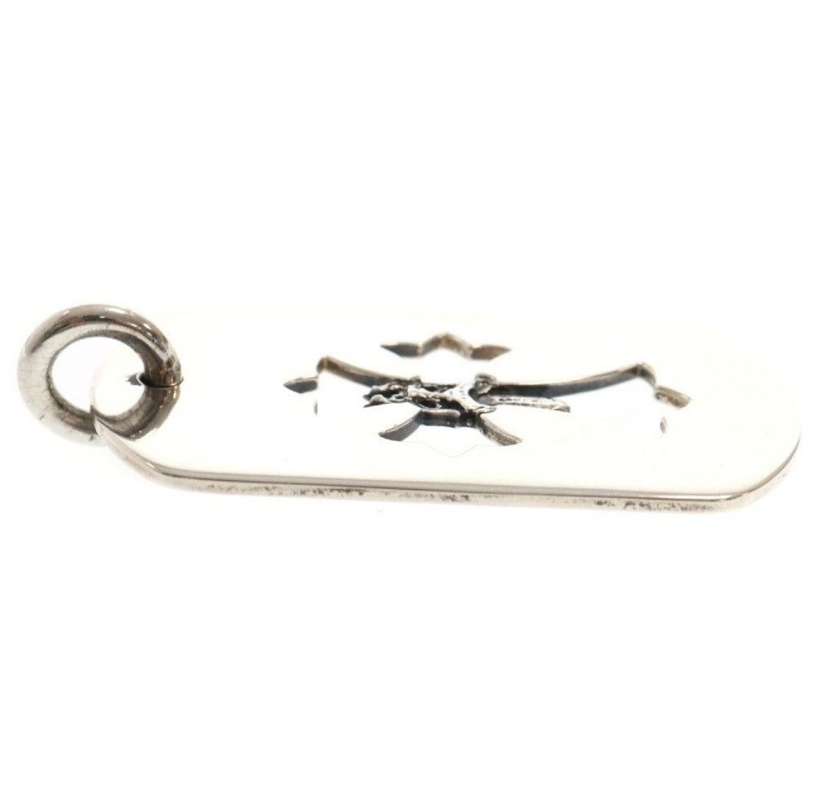 Chrome Hearts Chrome Hearts Large Cross Dagger Dog Tag Necklace Size ONE SIZE - 4 Thumbnail