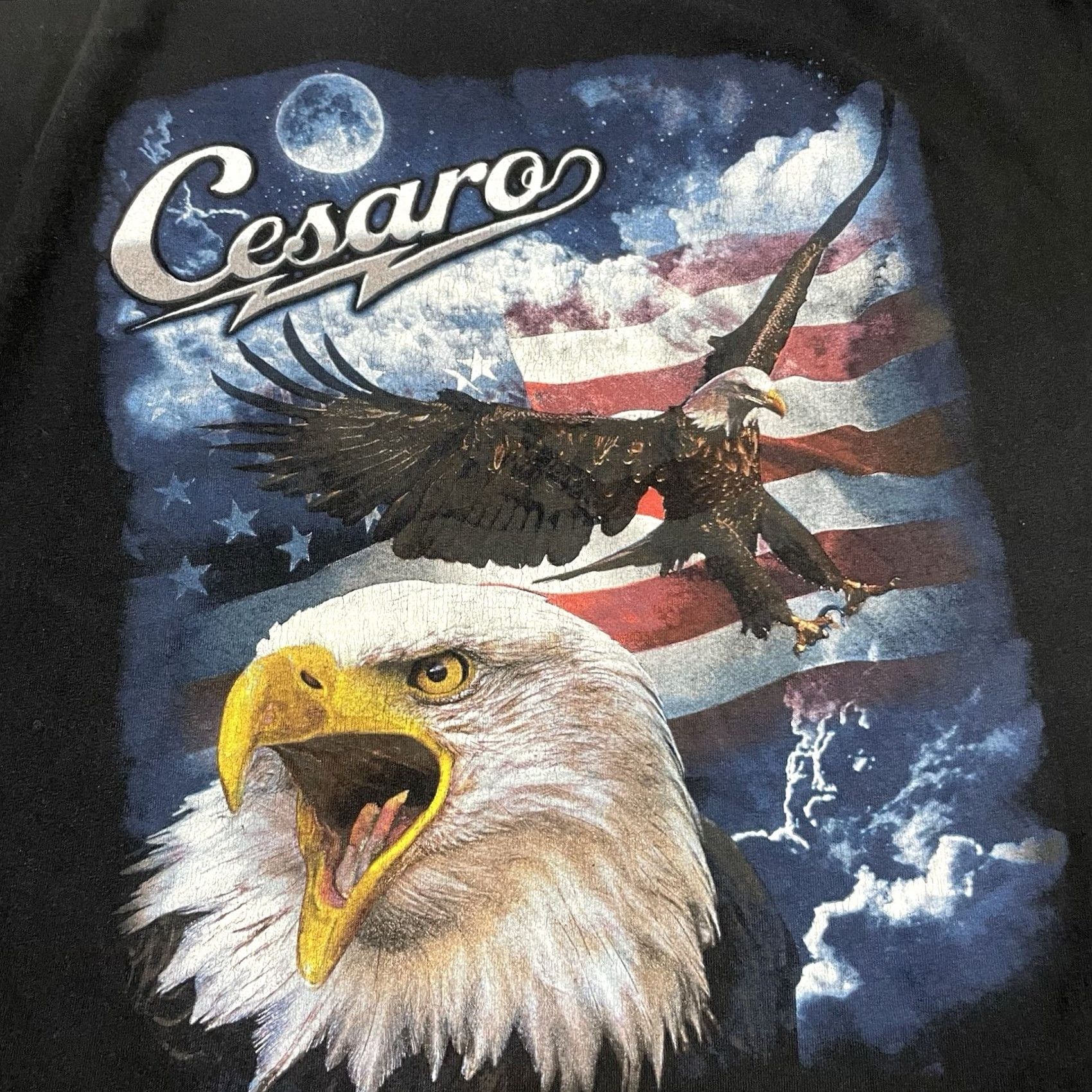 Vintage VINTAGE WWE T Shirt Adult 3XL Black Cesaro Claudio Castagnoll We The People Logo Patriotic Retro Mens Shirt Size US XXL / EU 58 / 5 - 3 Thumbnail