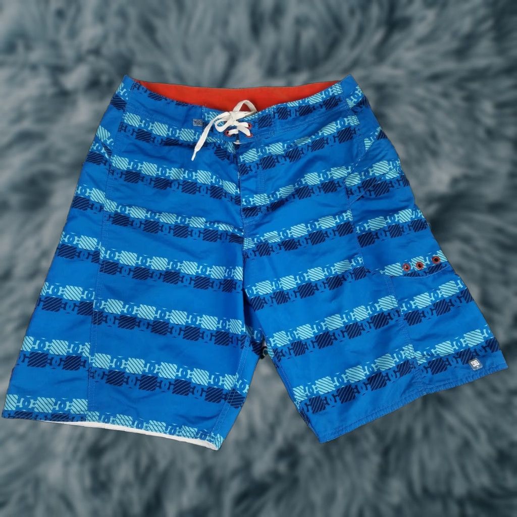 AQUA VINTAGE DC Skateboard Surfing Swim Trunks Shorts Mens Sz 36 Aqua Blue Swimming Size US 36 / EU 52 - 1 Thumbnail