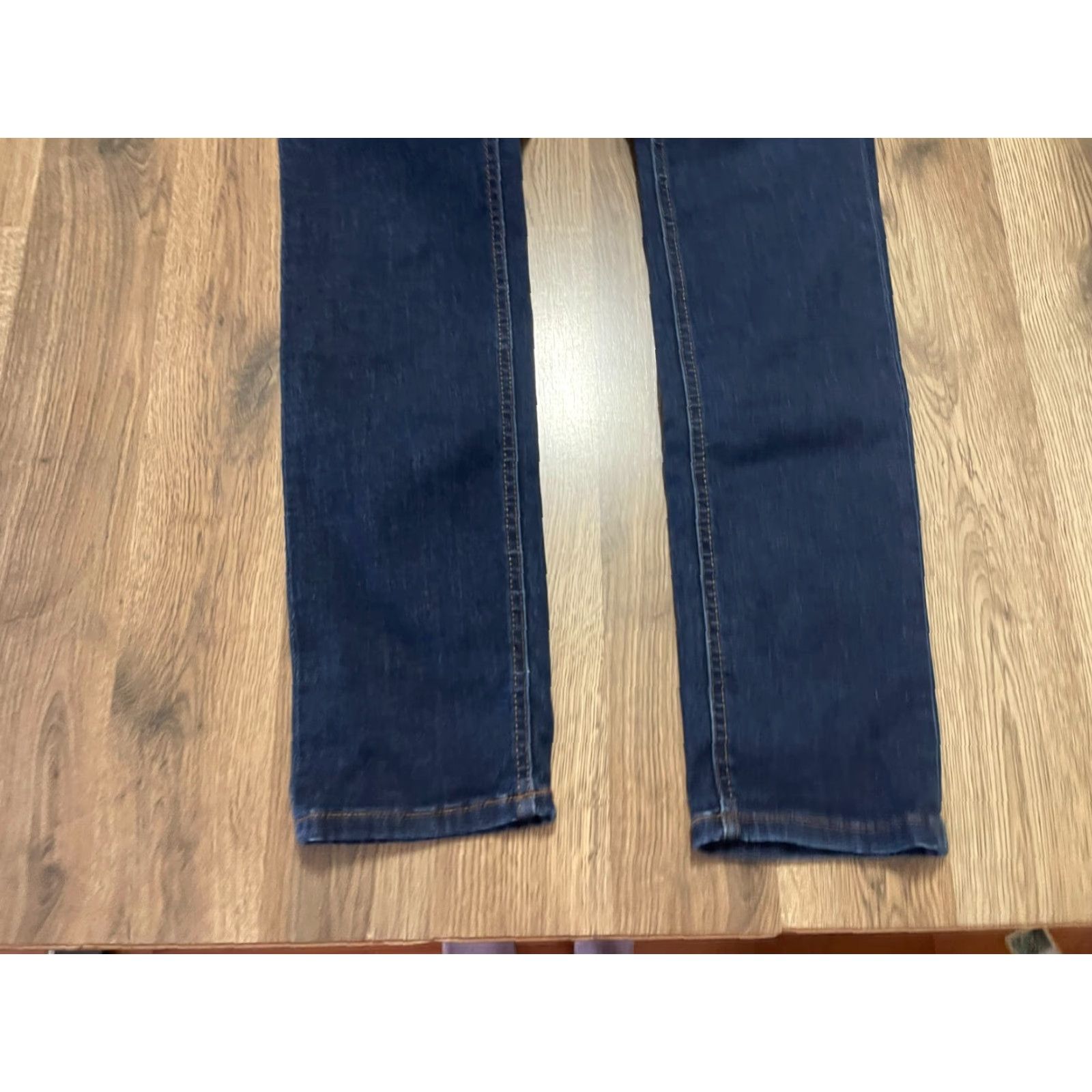 Denim & Co. Denim & Co. Jeans Women 8 Tall Blue Denim Straight Leg Pockets 8T Ladies Jeans Size 30" / US 8 / IT 44 - 3 Thumbnail