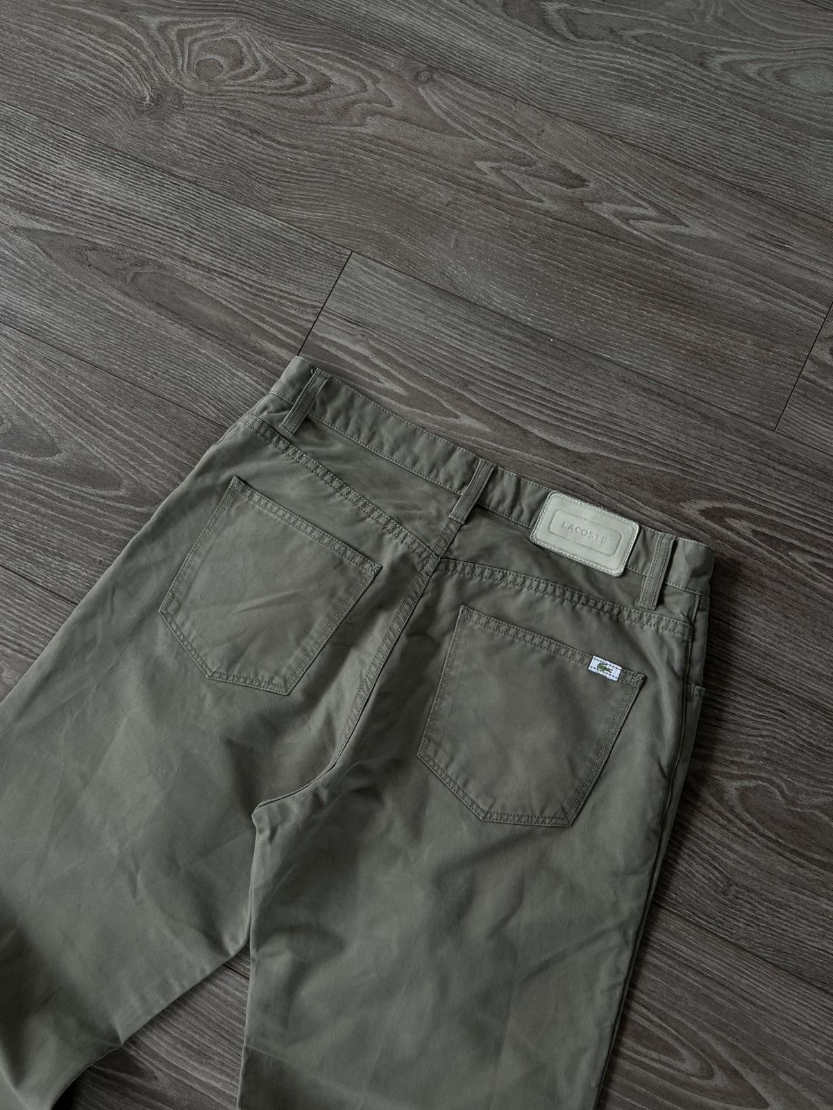 Lacoste Vintage Y2k Casual Lacoste Cotton Chinos Pants Size US 32 / EU 48 - 12 Thumbnail
