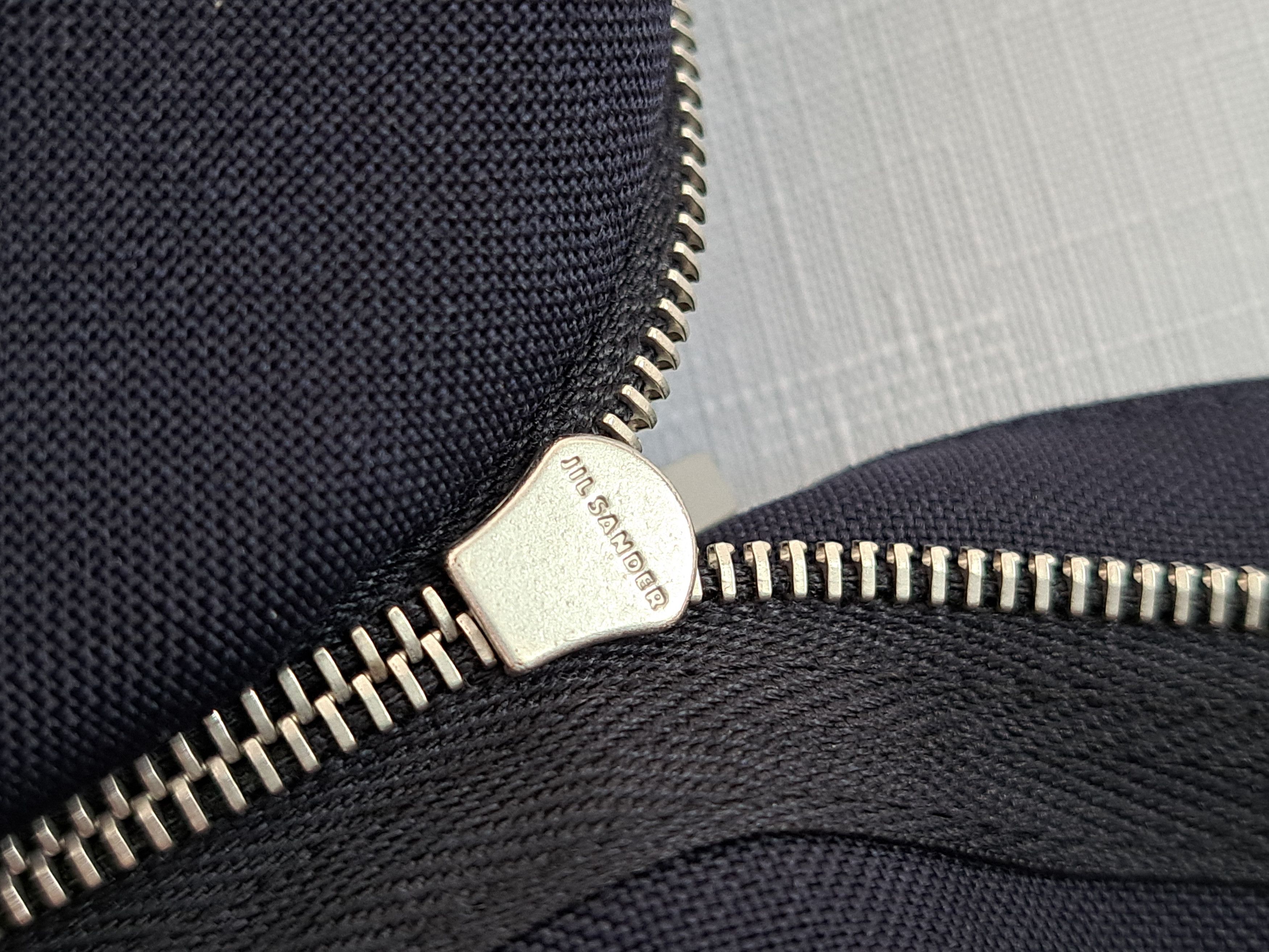 Jil Sander Jil Sander wool/mohair dark navy pants. Size 44. Size 36" / US 14 / IT 50 - 8 Thumbnail