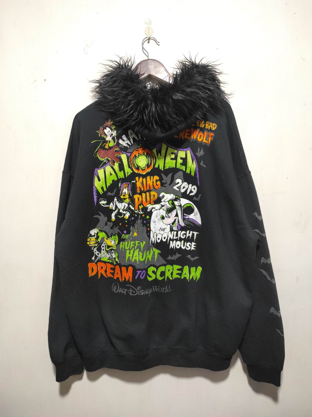 Japanese Brand Disney Halloween 2019 zip fur hoodie ifsix LGB style Size US XXL / EU 58 / 5 - 11 Thumbnail