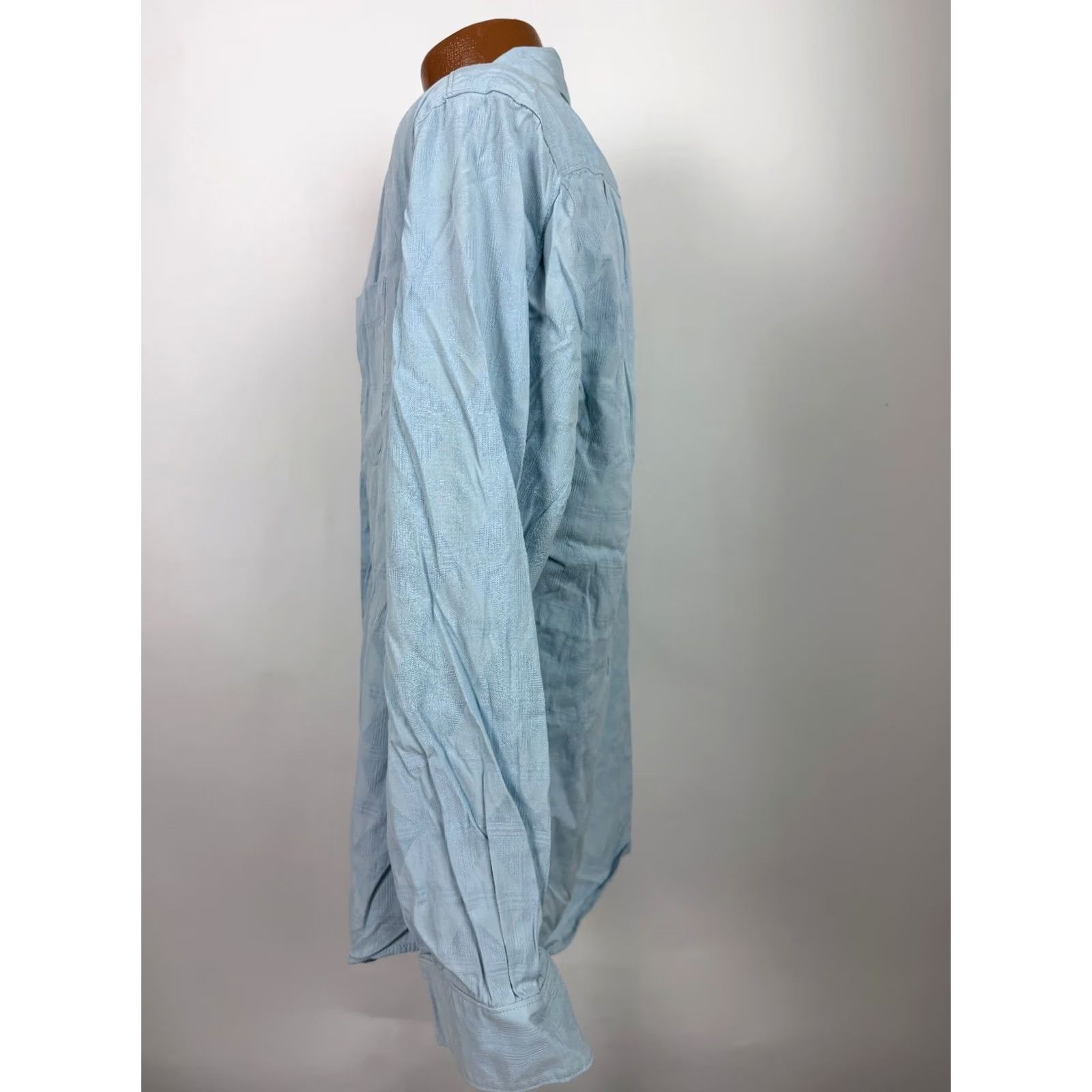 Tommy Bahama Tommy Bahama Shirt Men L Silk Cotton Jacquard Check Beach Resort Long Sleeve Size US L / EU 52-54 / 3 - 6 Thumbnail