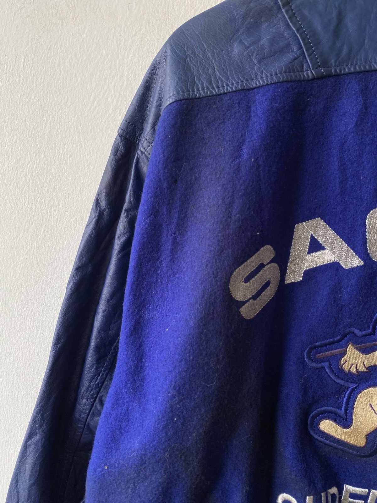 Japanese Brand Vintage 90’s Sagawa Super Express Varsity Jacket Size US L / EU 52-54 / 3 - 12 Thumbnail