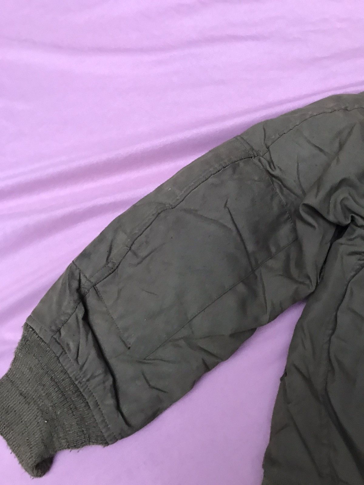 Other RARE USAAF HELICOPTER CREW 60s-70s cropped bomber jacket Size US XS / EU 42 / 0 - 11 Thumbnail