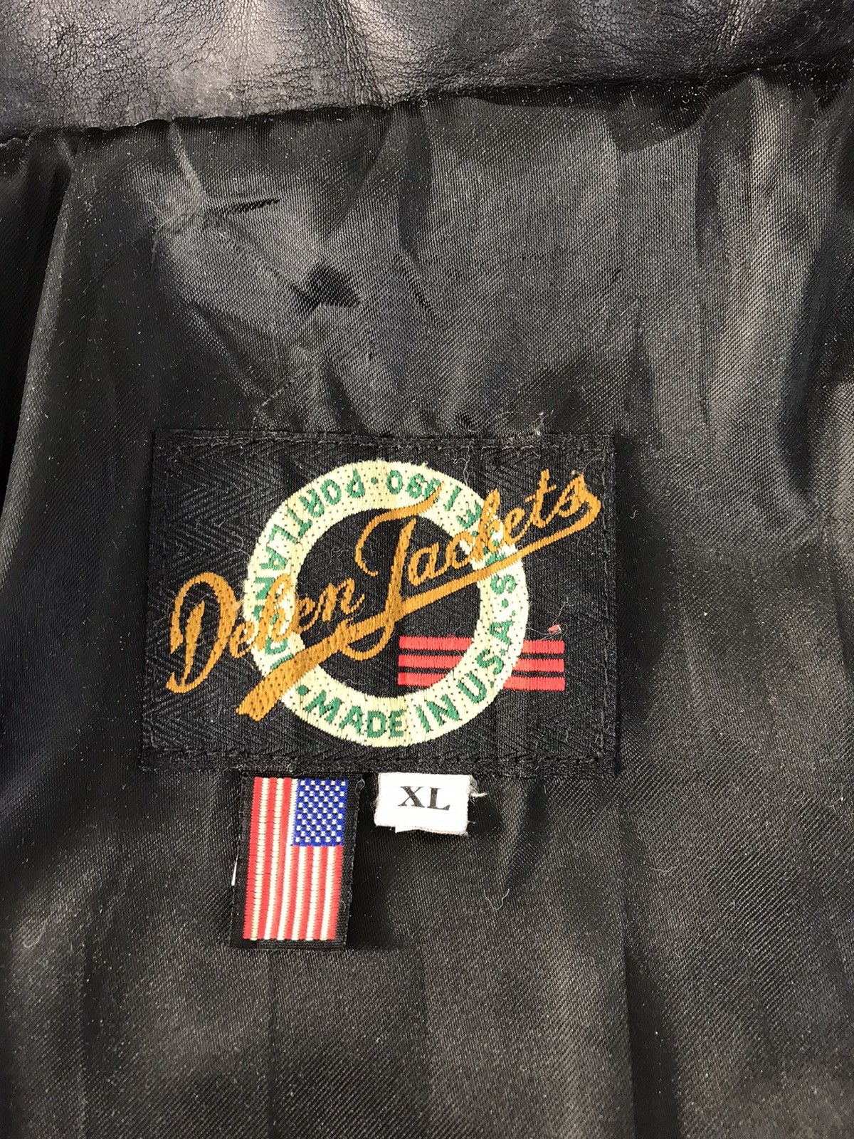 Vintage Dehen Indianna Varsity Jacket Leather Sleeve Wool Inner Size US XL / EU 56 / 4 - 7 Thumbnail