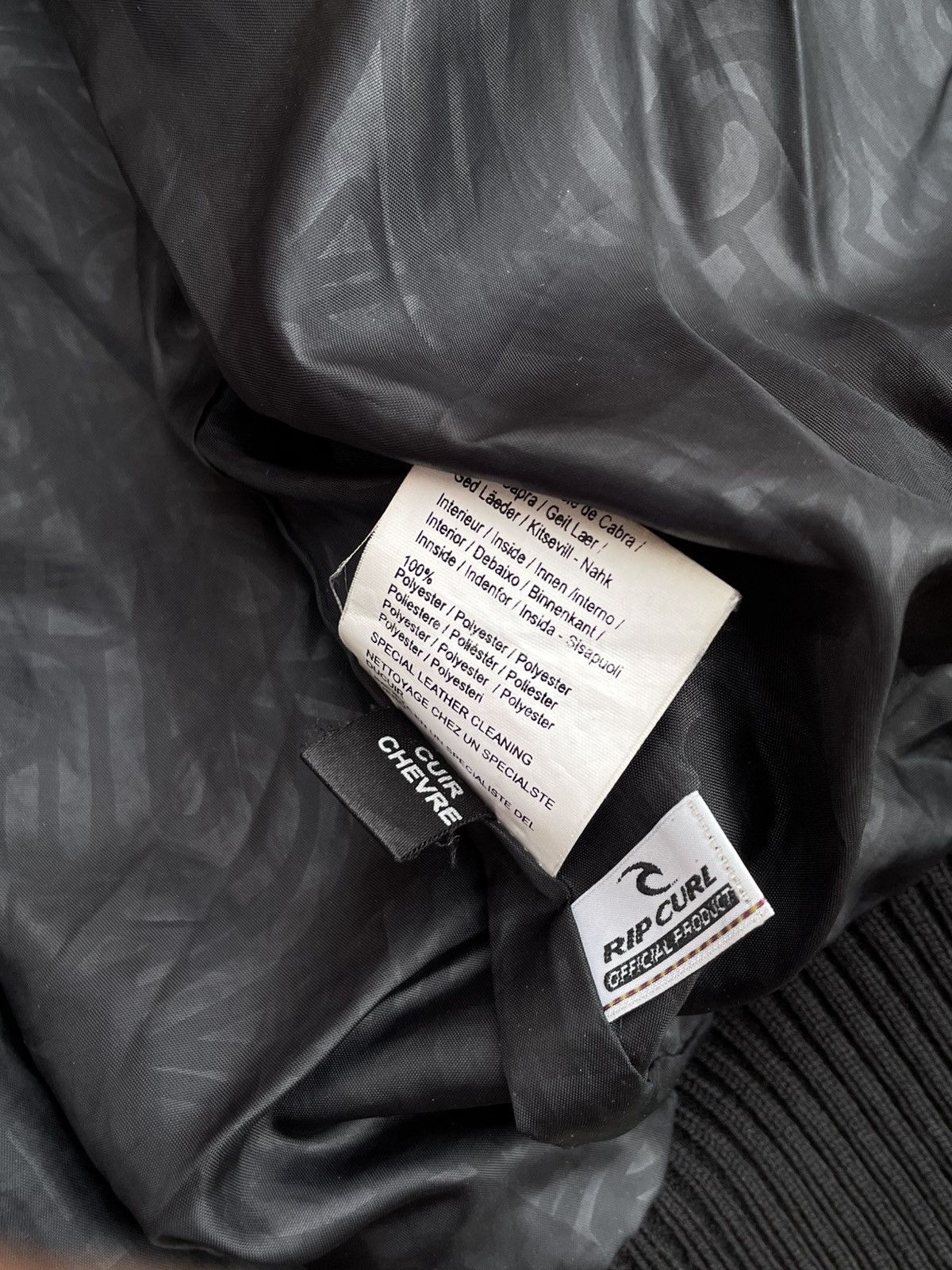 Rip Curl Rip Curl: Tanned Leather Zip-Jacket: Cherveau Lambskin Size US L / EU 52-54 / 3 - 16 Thumbnail