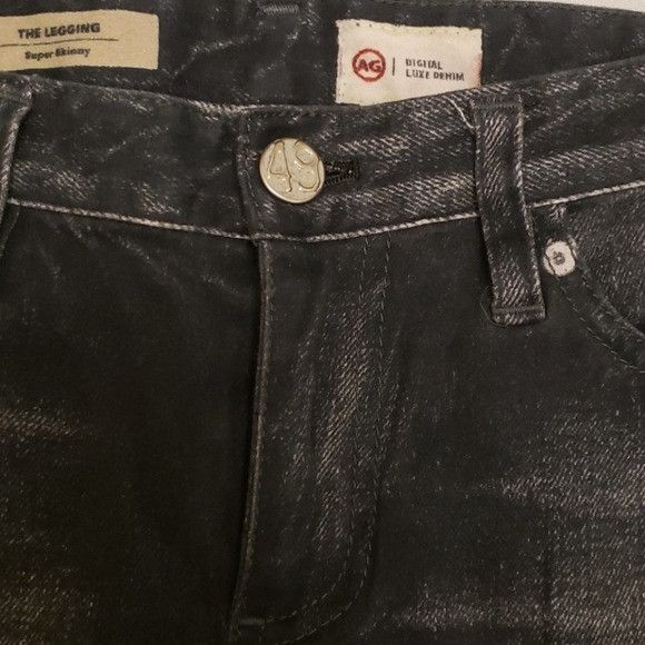 AG Adriano Goldschmied AG Adriano Goldschmied Legging Skinny Digital Luxe Denim 25R Size 25" / US 0 / IT 36 - 8 Thumbnail