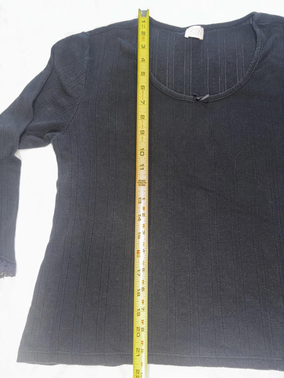 Other Cruz Women's Black Long Sleeve Top Size M / US 6-8 / IT 42-44 - 4 Thumbnail